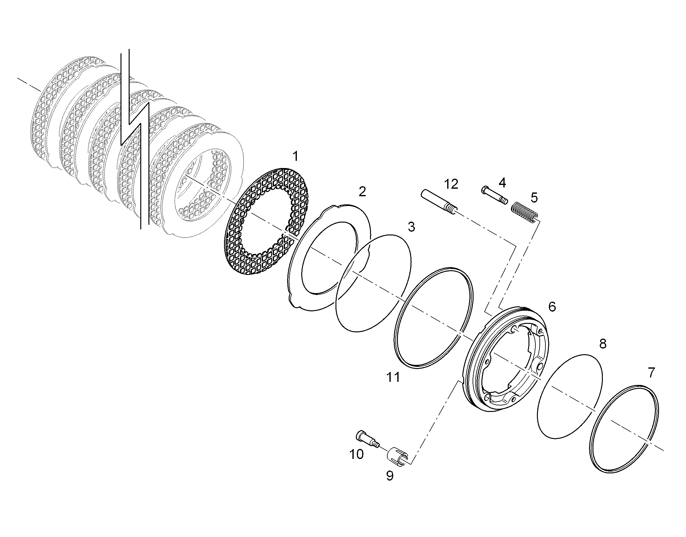 ДИСК ТОРМОЗНОЙ 7028640 LIEBHERR