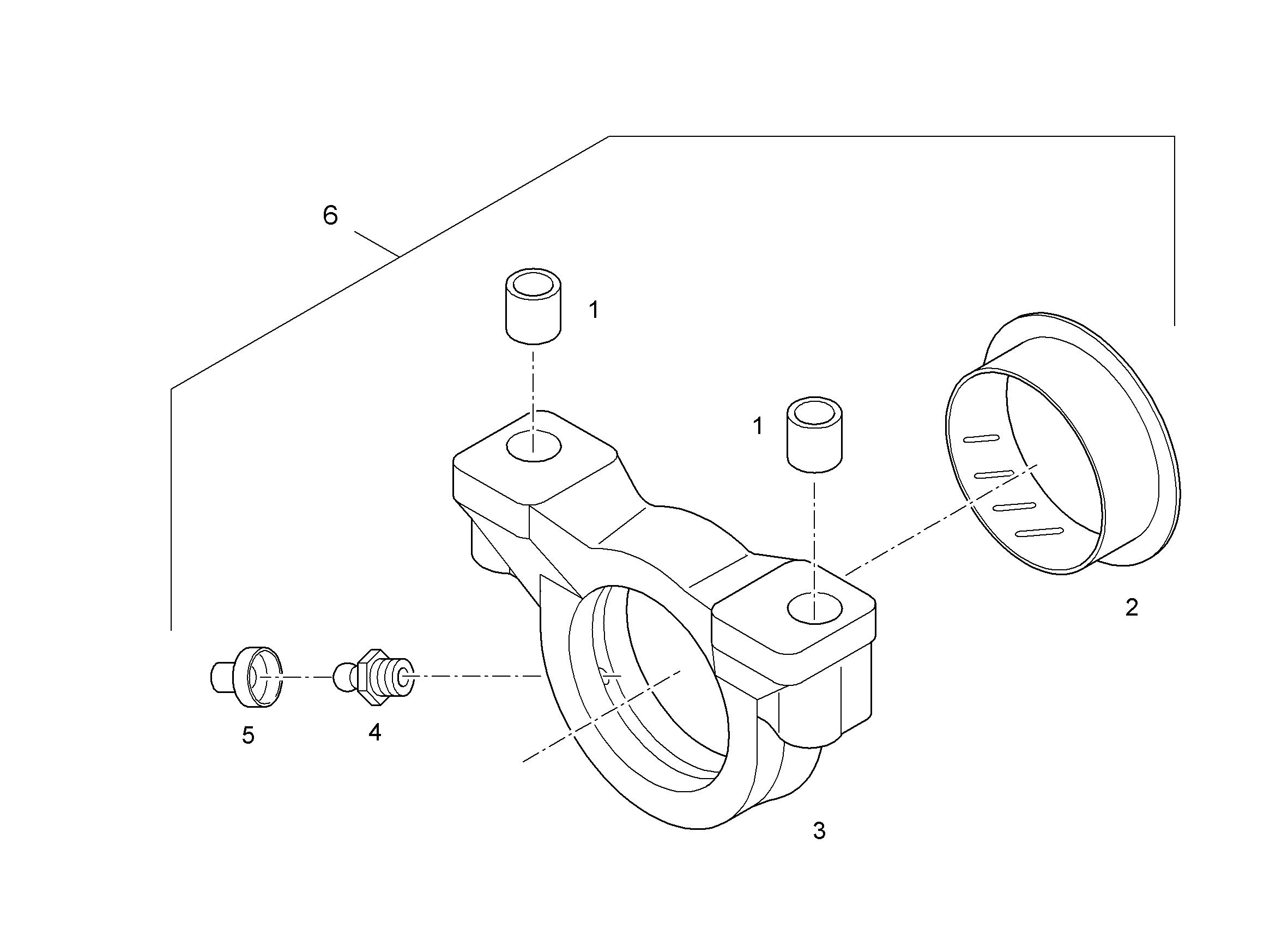 КРЕПЕЖ 7028609 LIEBHERR