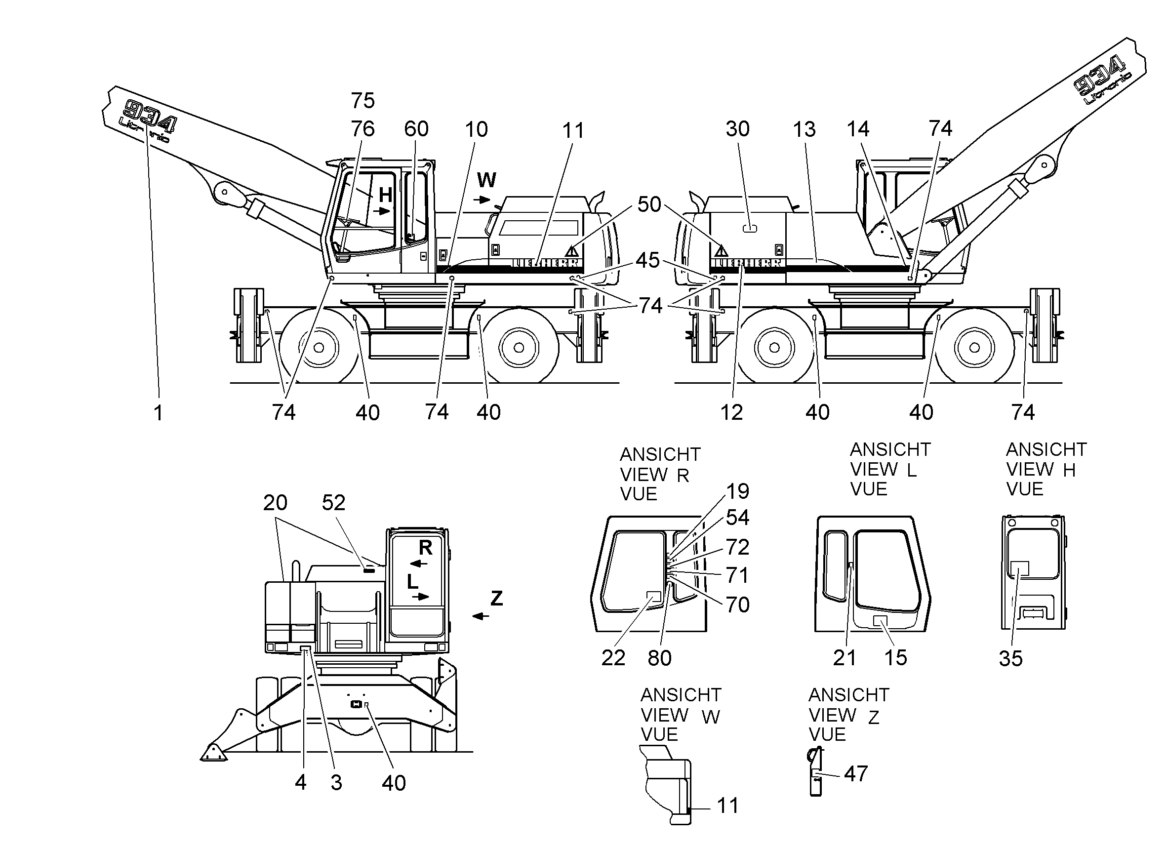 ЗВУКОИЗОЛЯЦИЯ ДОПОЛНИТЕЛЬНАЯ 9610571 LIEBHERR