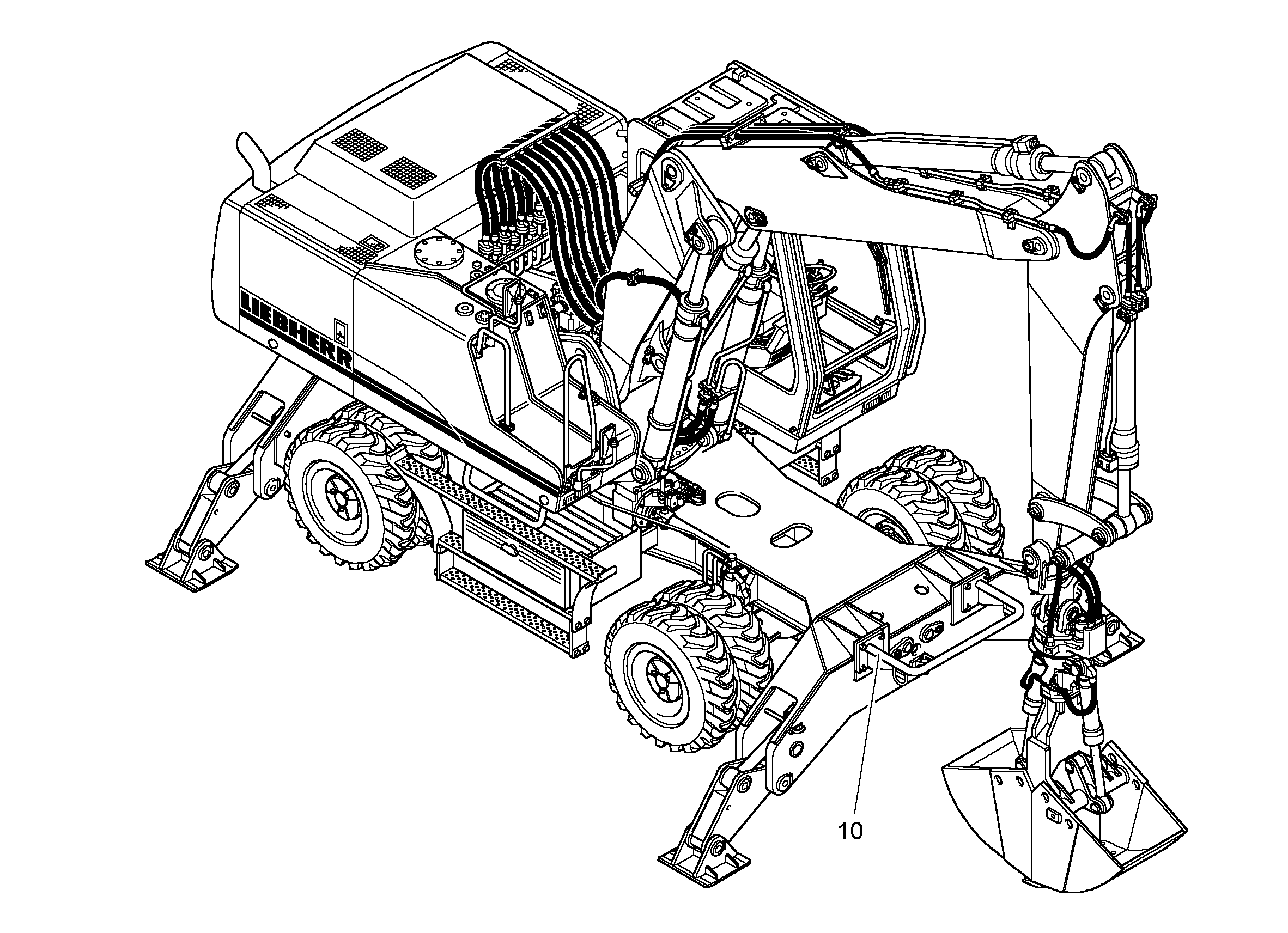 СКОБА ГРЕЙФЕРА 9957880 LIEBHERR