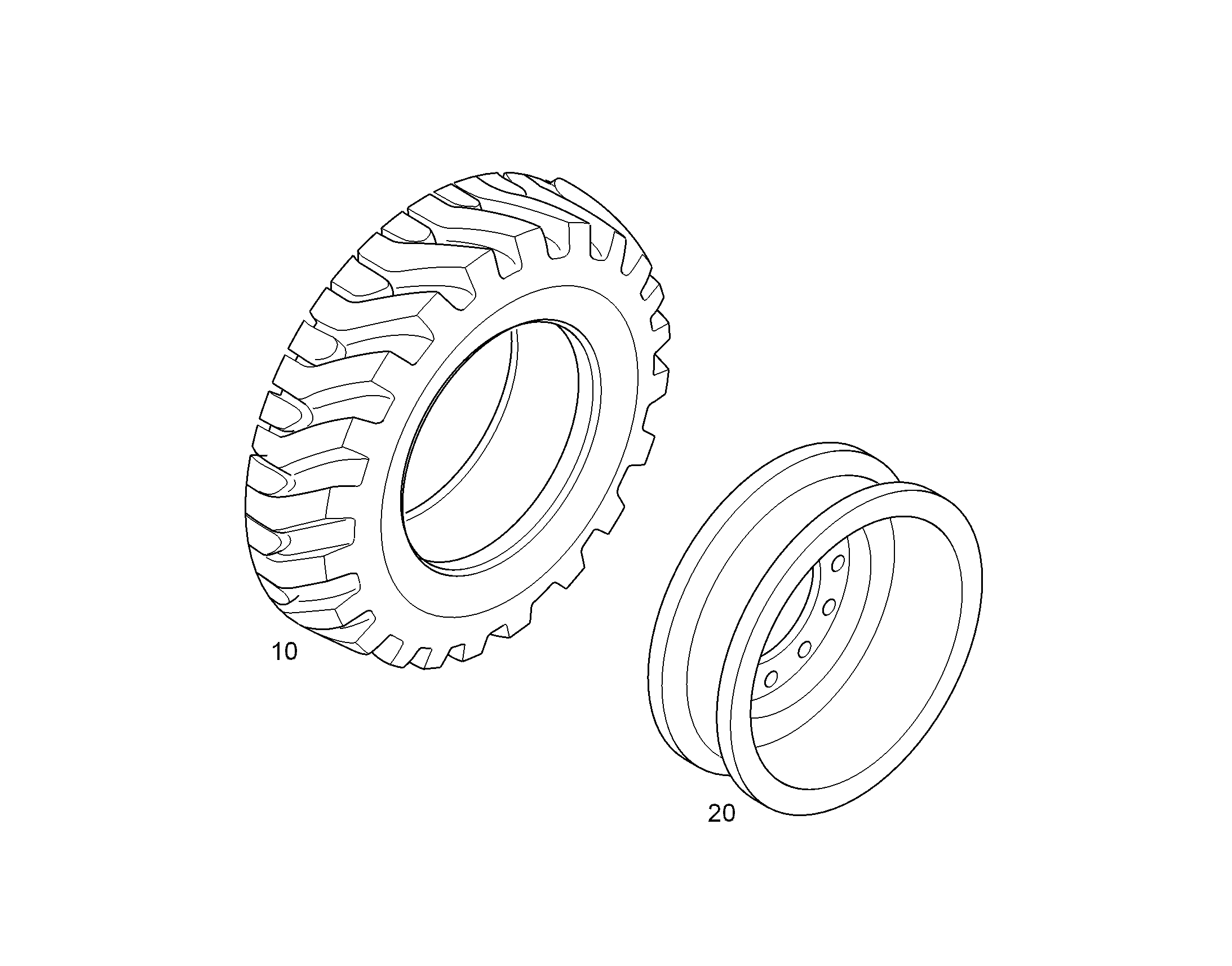 ШИНЫ ЛЕВЫЕ 315/80 R 22,5 5010418 LIEBHERR
