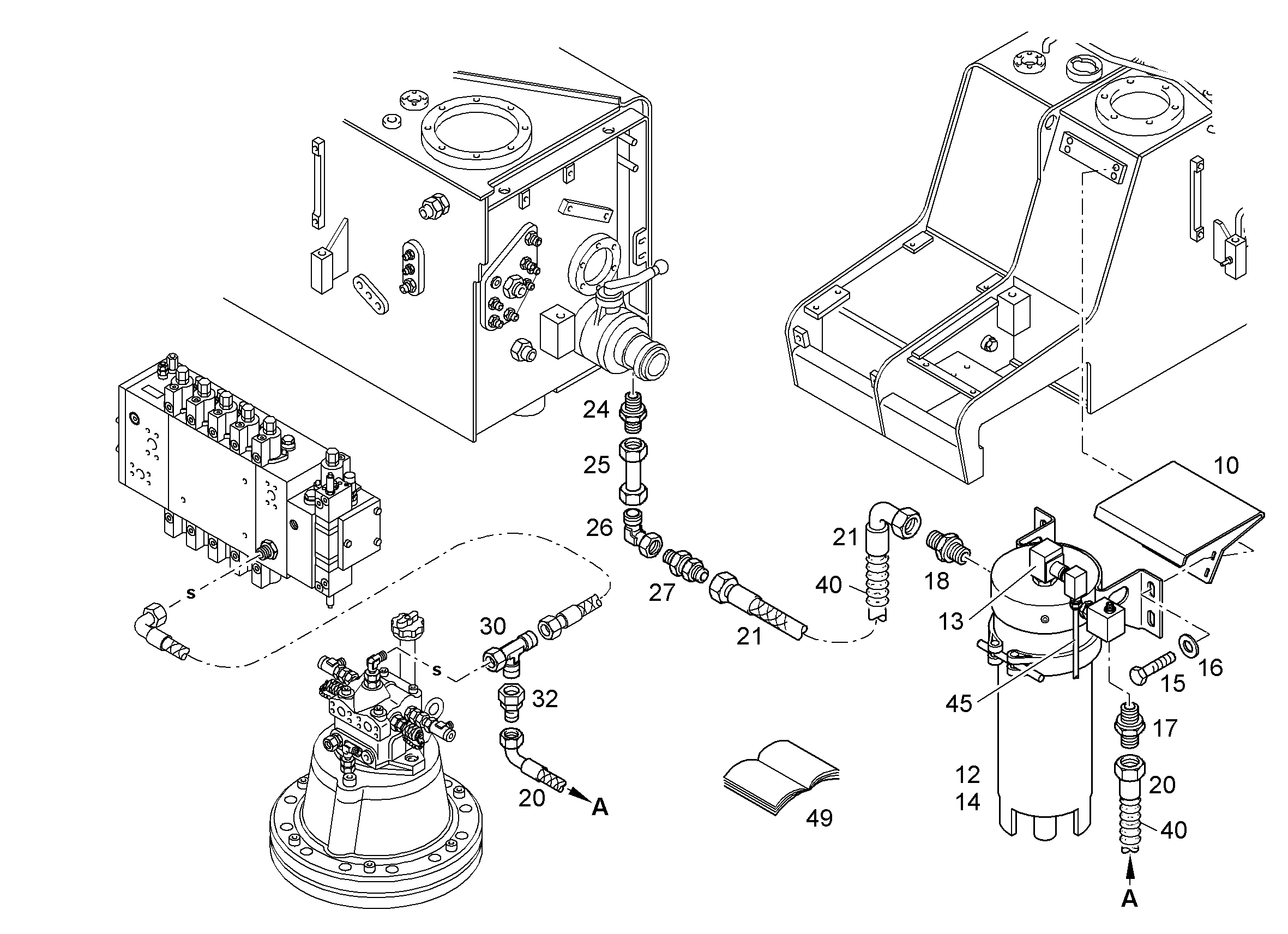 ИНДИКАТОР ЗАГРЯЗНЕНИЯ 7028998 LIEBHERR