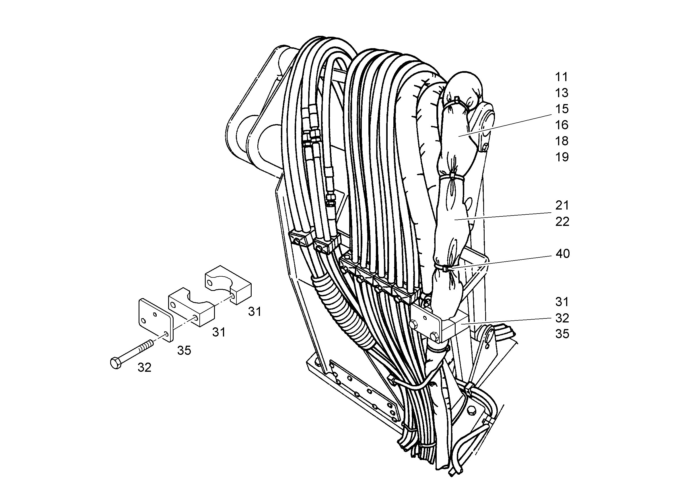 К-Т ПРОВ.ПОВ.ПЛ.-ПОДЪЕМ.СТАН. 9958453 LIEBHERR