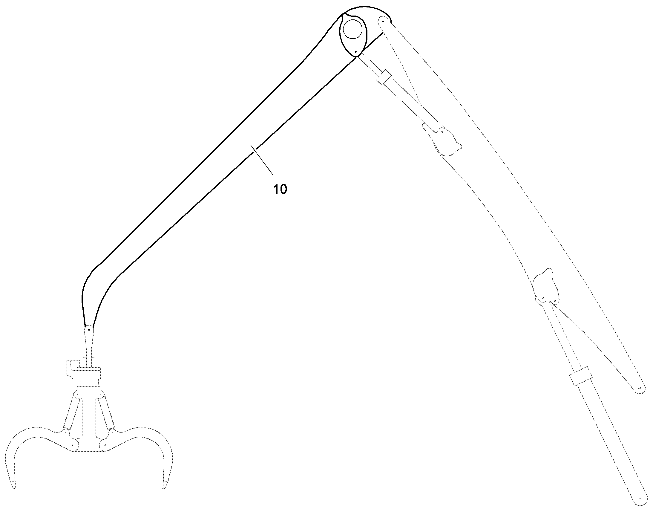 РУКОЯТЬ ПРОМЫШЛЕННАЯ СКОШЕННАЯ 6,00M 10357175 LIEBHERR
