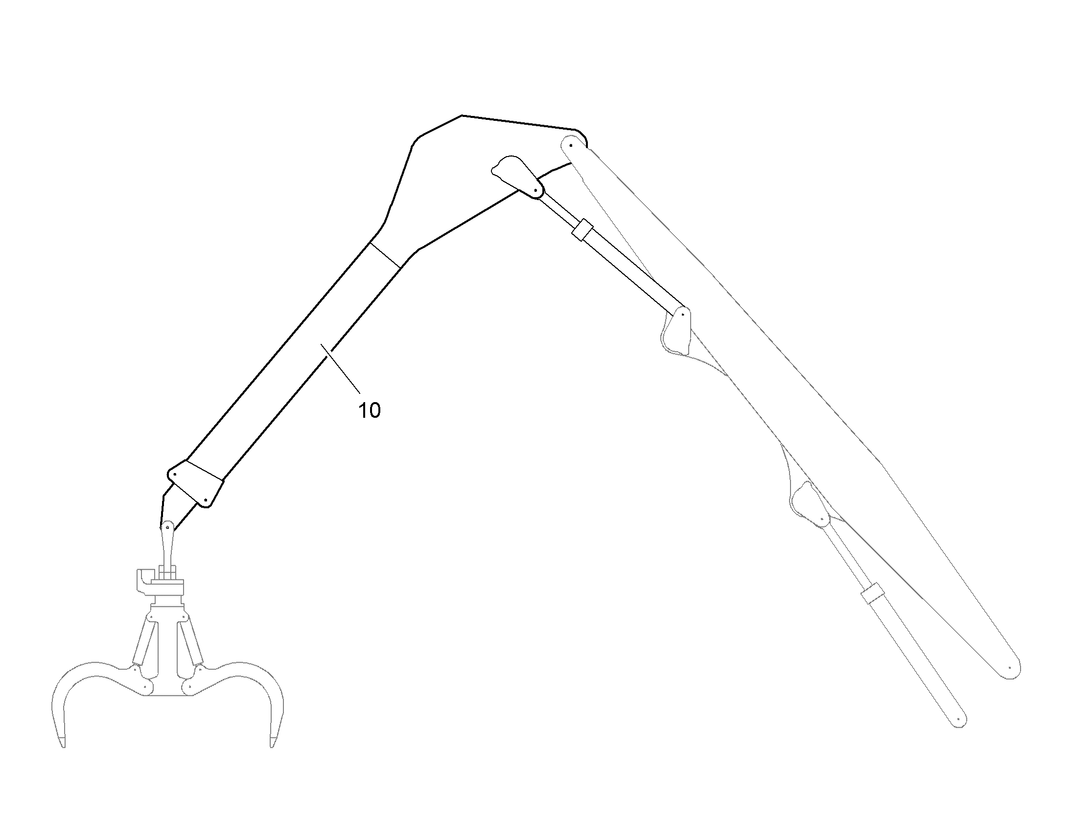 РУКОЯТЬ ВЫДВИЖНАЯ ПРОМЫШЛЕННАЯ 5,50M 9963395 LIEBHERR