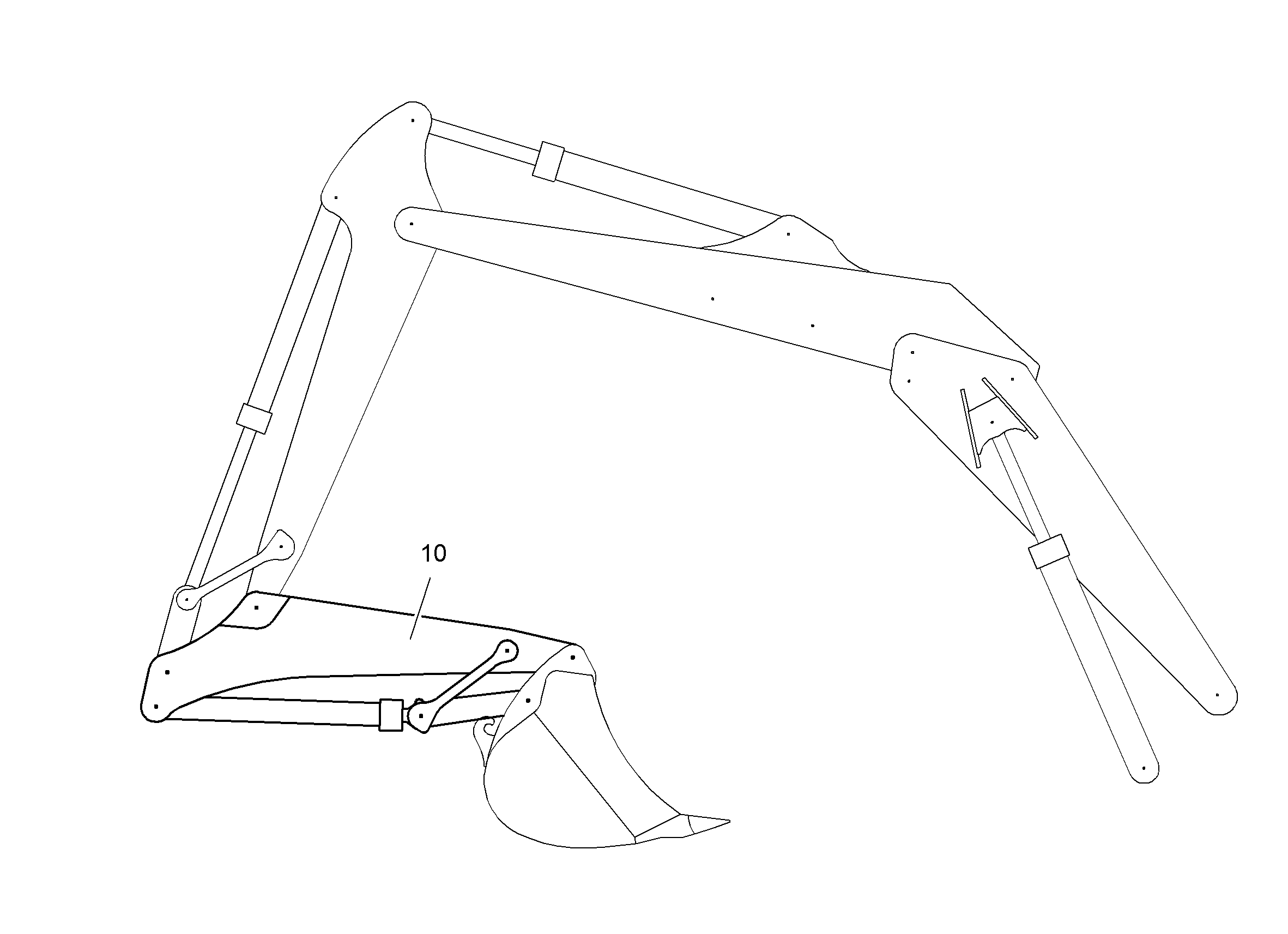 РУКОЯТЬ БЕЗ ПРОВОДКИ УДЛИНЕНИЕ 2,70M 11374350 LIEBHERR