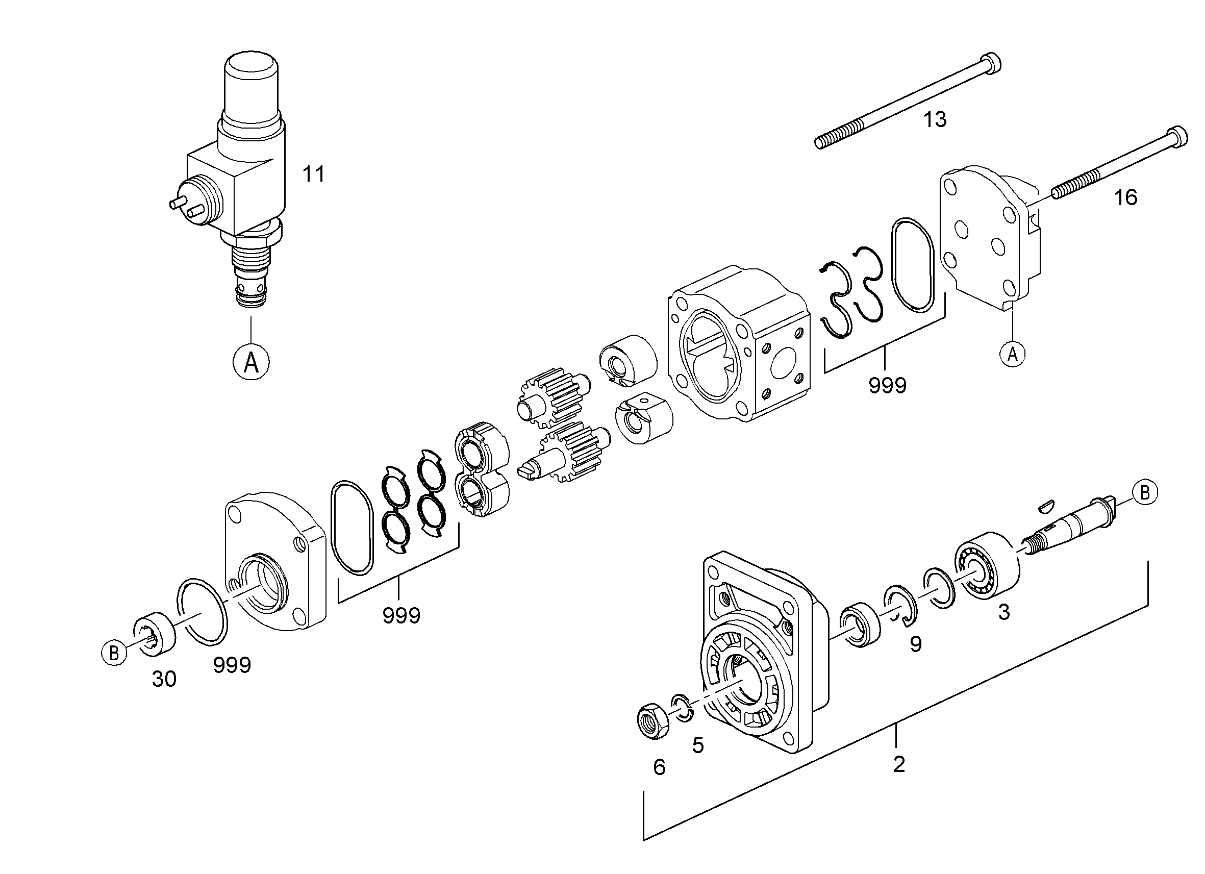 БОЛТ С ЦИЛИНДР. ГОЛОВК. M10X125 10.9 7414529 LIEBHERR