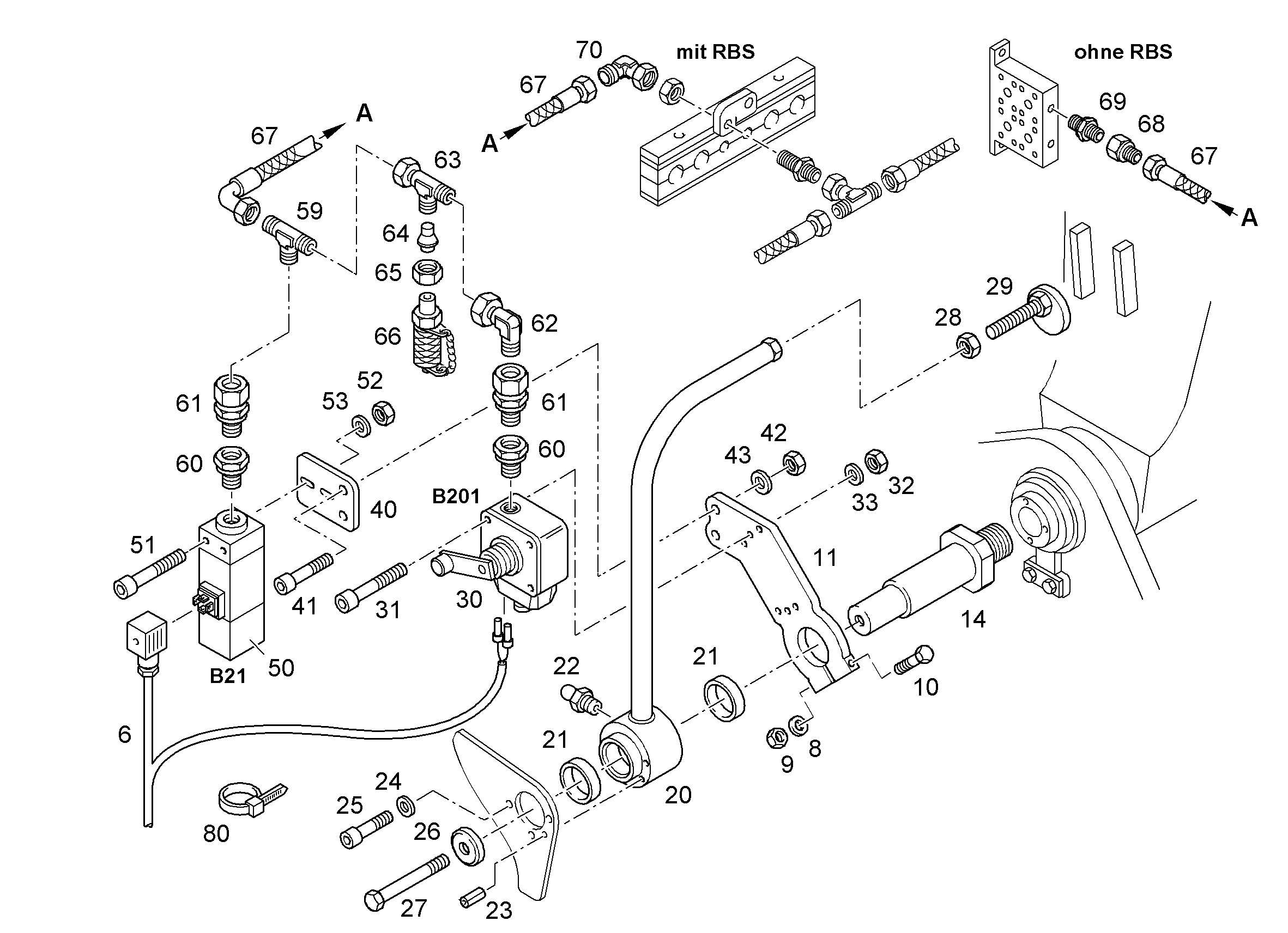 ШЛАНГ 6X3500 10101465 LIEBHERR