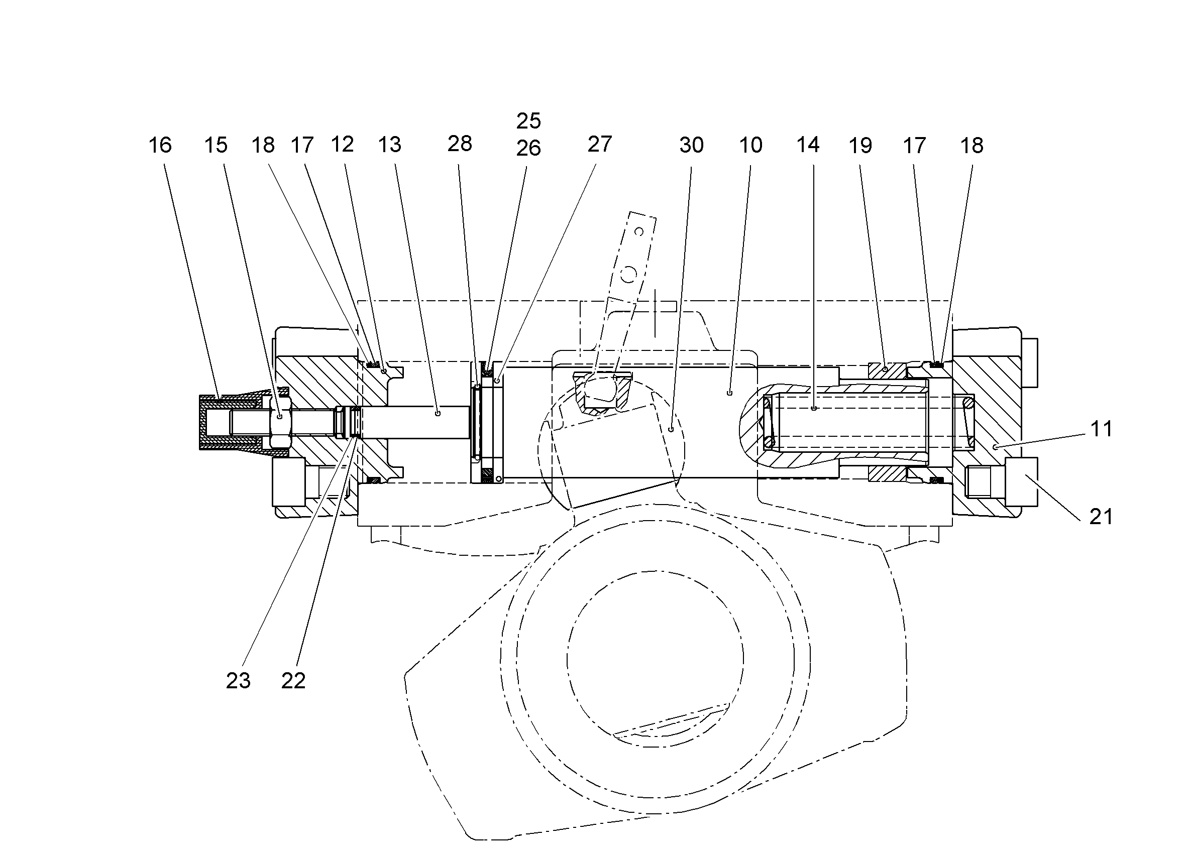 ПОРШЕНЬ РЕГУЛИРУЮЩИЙ NG 125-140 9073154 LIEBHERR