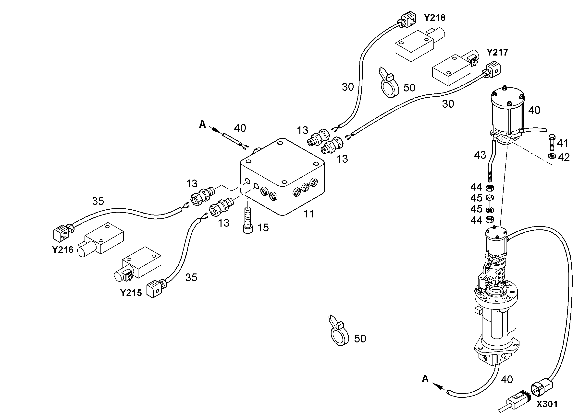 СОЕДИНИТЕЛЬ ДЛЯ КОНТАКТНЫХ КОЛ 7029467 LIEBHERR