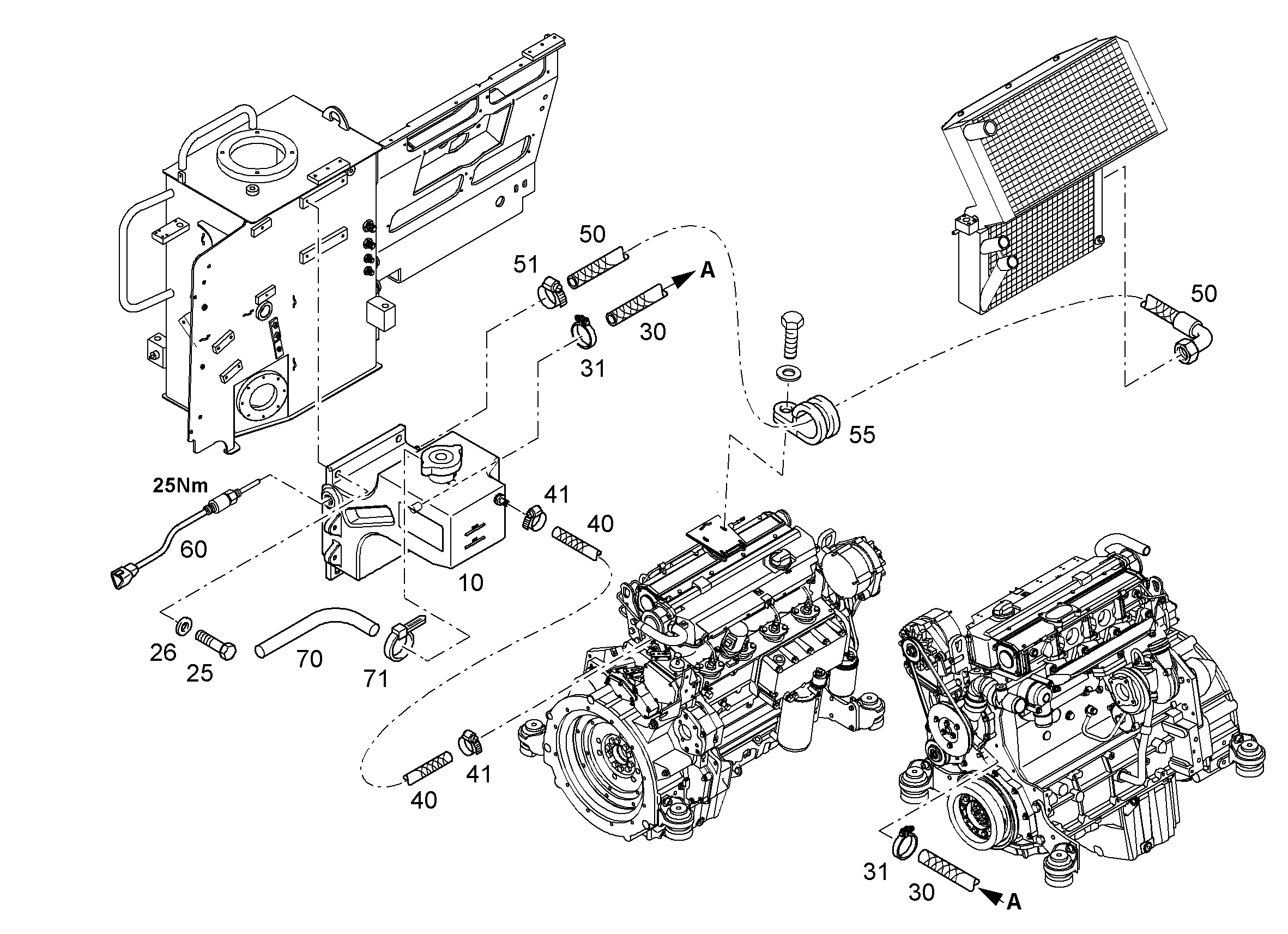 БАК КОМПЕНСАЦИОННЫЙ 10018309 LIEBHERR