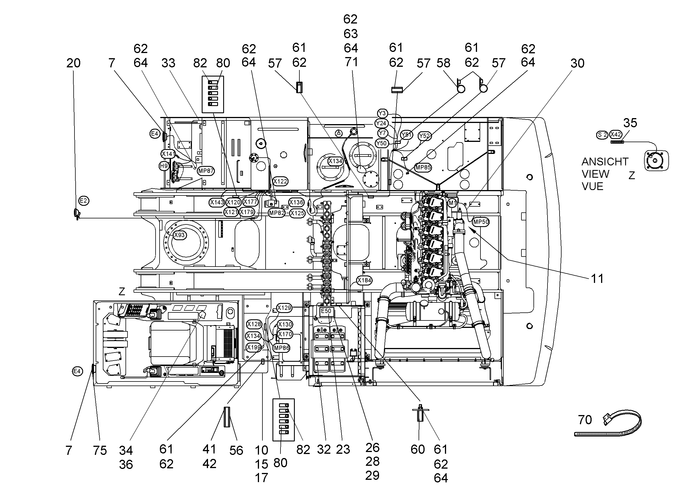 КОДОВЫЙ ШТЕКЕР 931600501 LIEBHERR