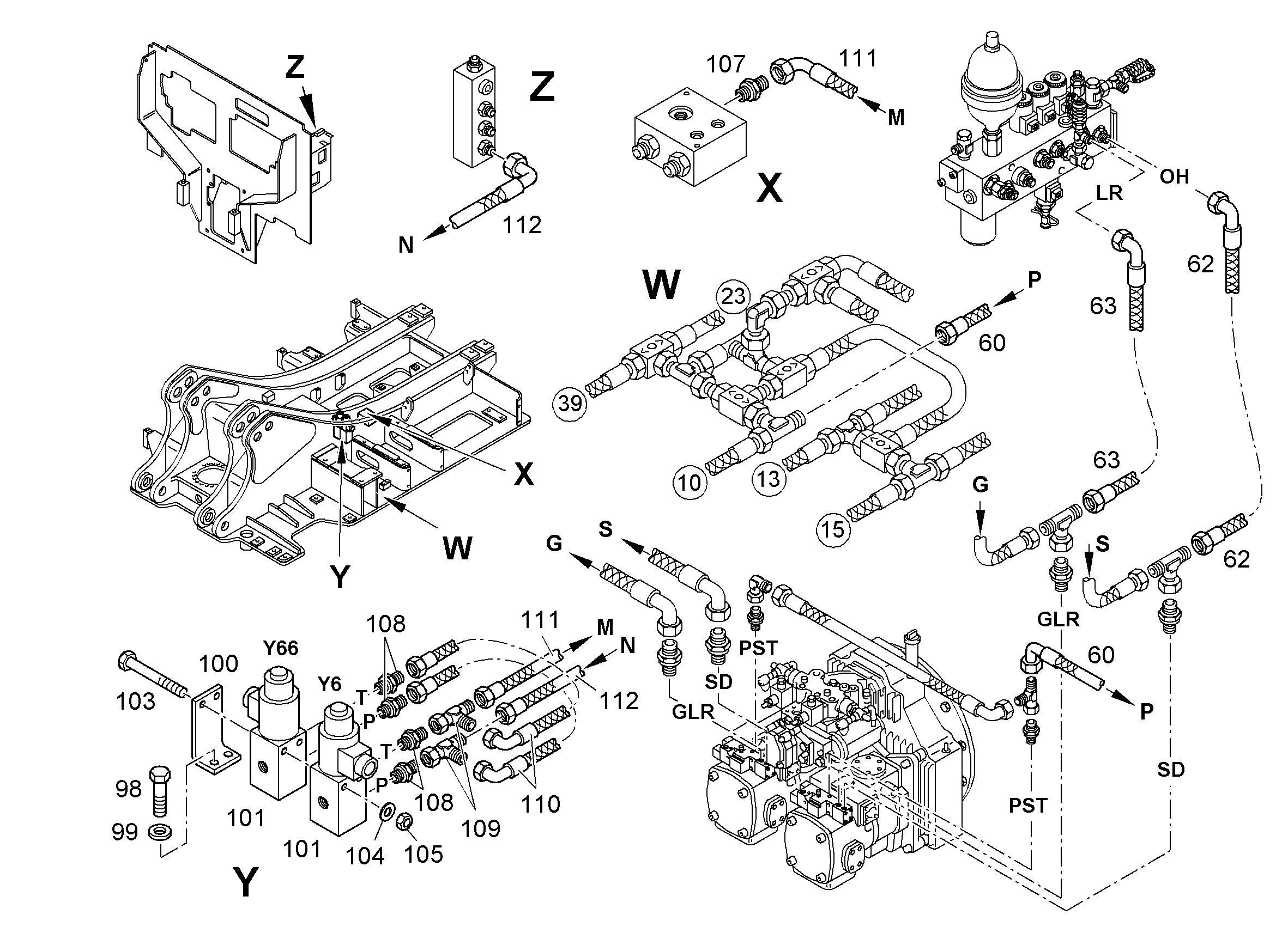 УГЛОВОЙ ПРОФИЛЬ 9580178 LIEBHERR