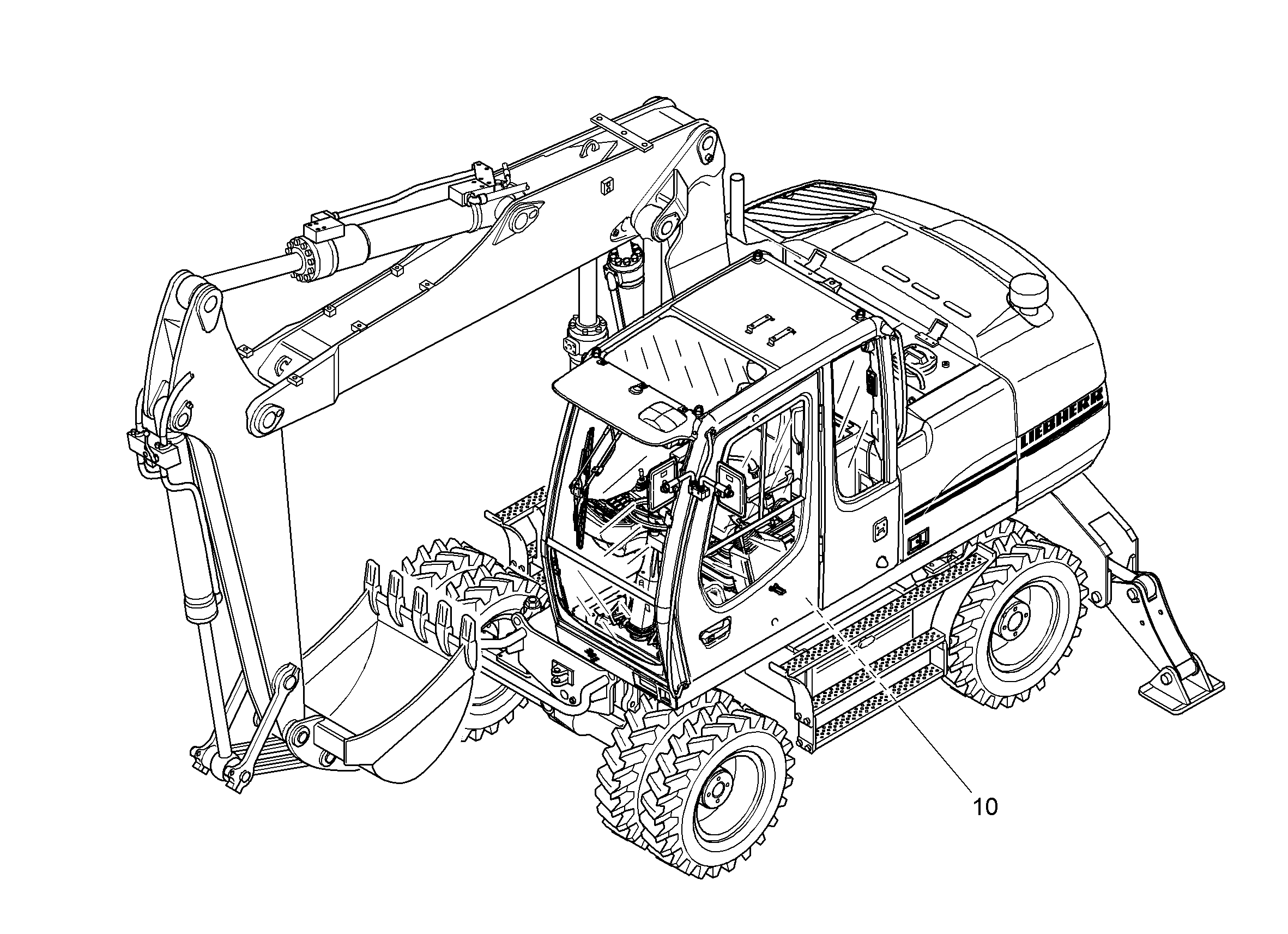 ПРОМЫШЛЕННАЯ МОДИФИКАЦИЯ 9599961 LIEBHERR