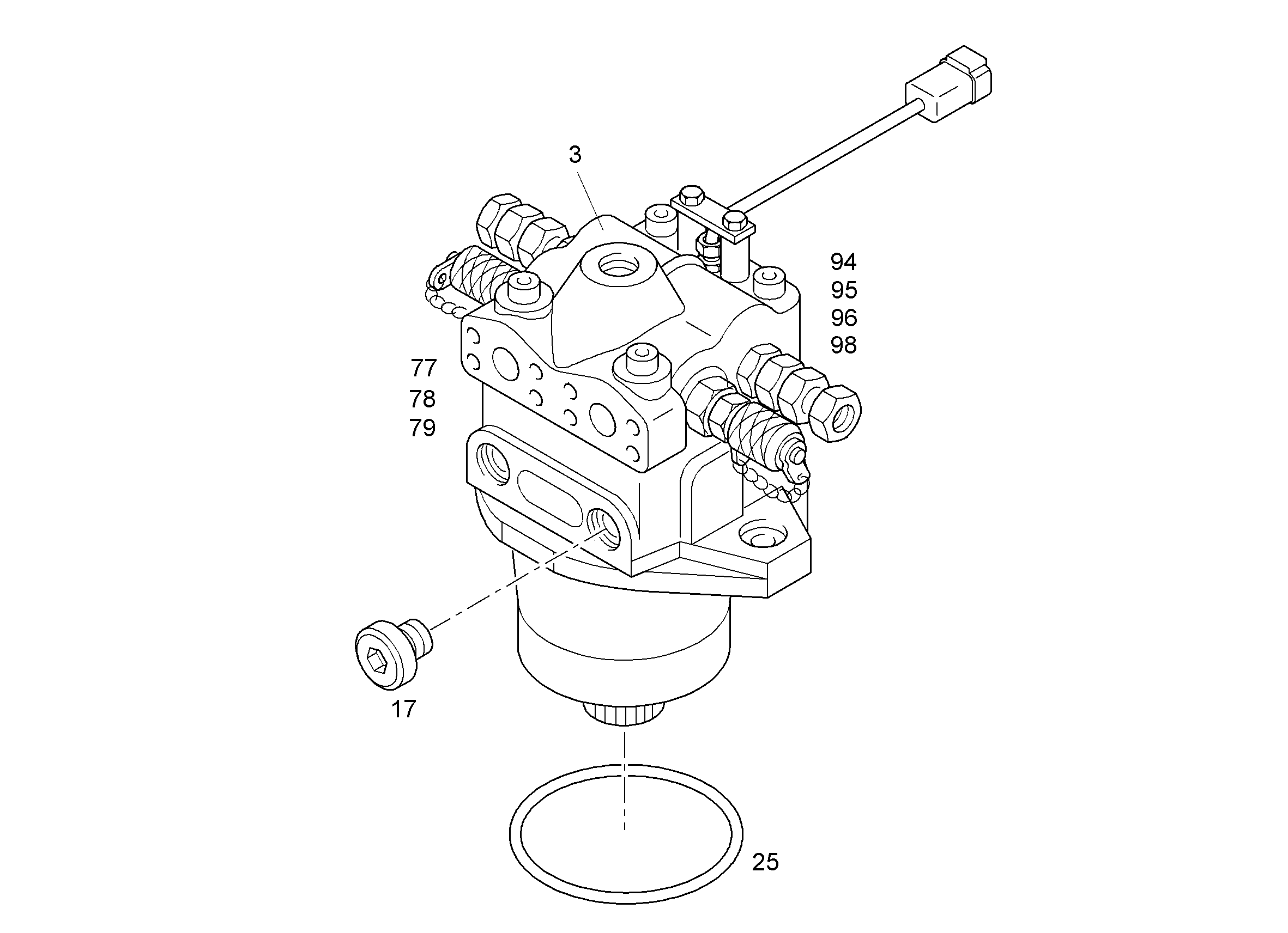 ПЛИТА СОЕДИНИТЕЛЬНАЯ NG 045 9884393 LIEBHERR