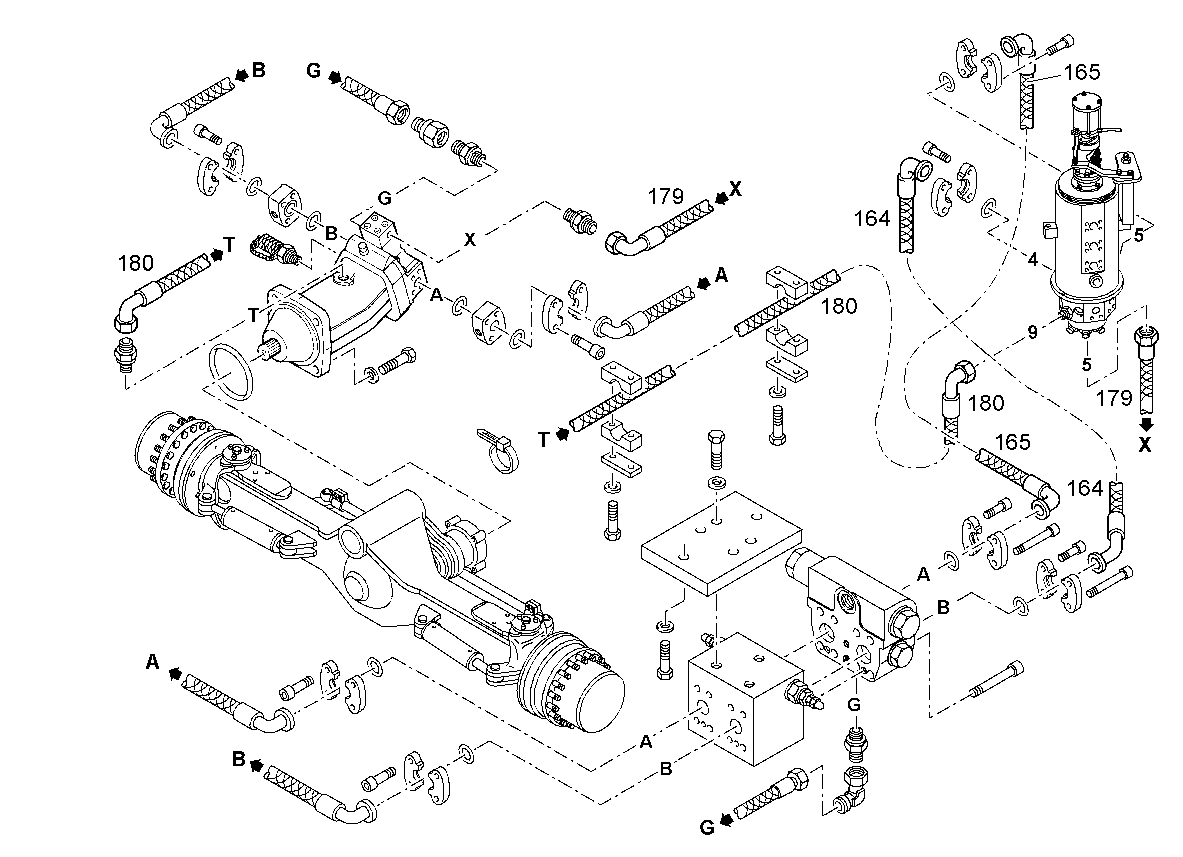 ШЛАНГ 32X3350 10014871 LIEBHERR