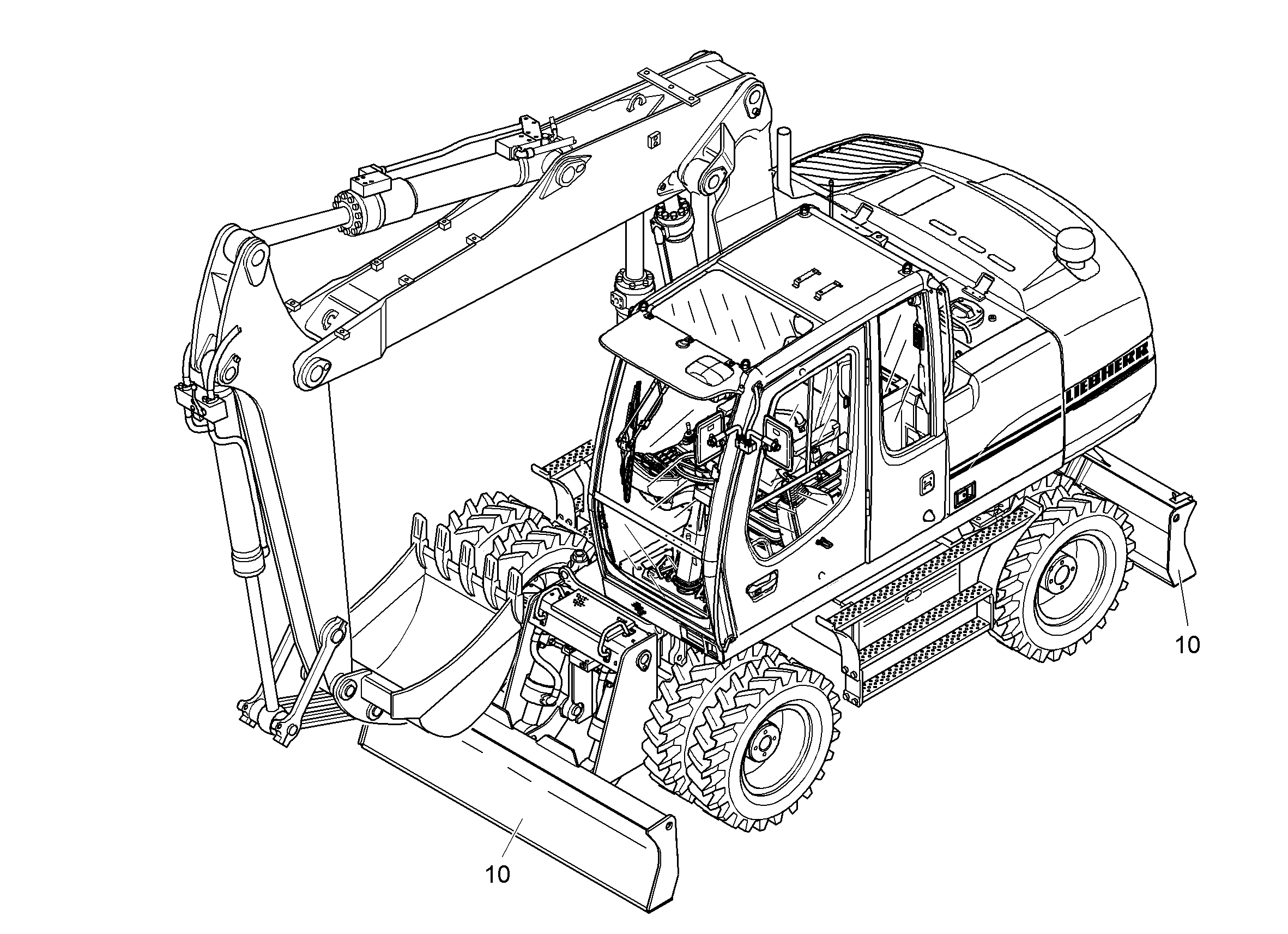ОПОРА 9966248 LIEBHERR
