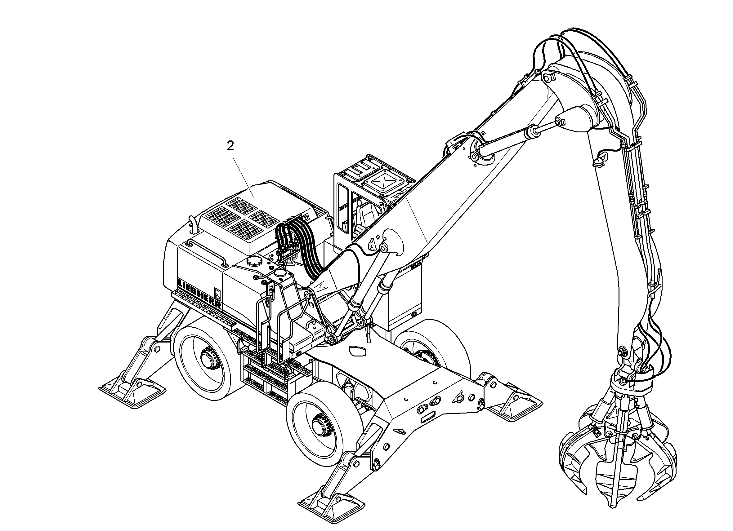 ФИЛЬТР ОТНК.ОЧ.ГИДР.МАСЛА, УСТ 9867088 LIEBHERR