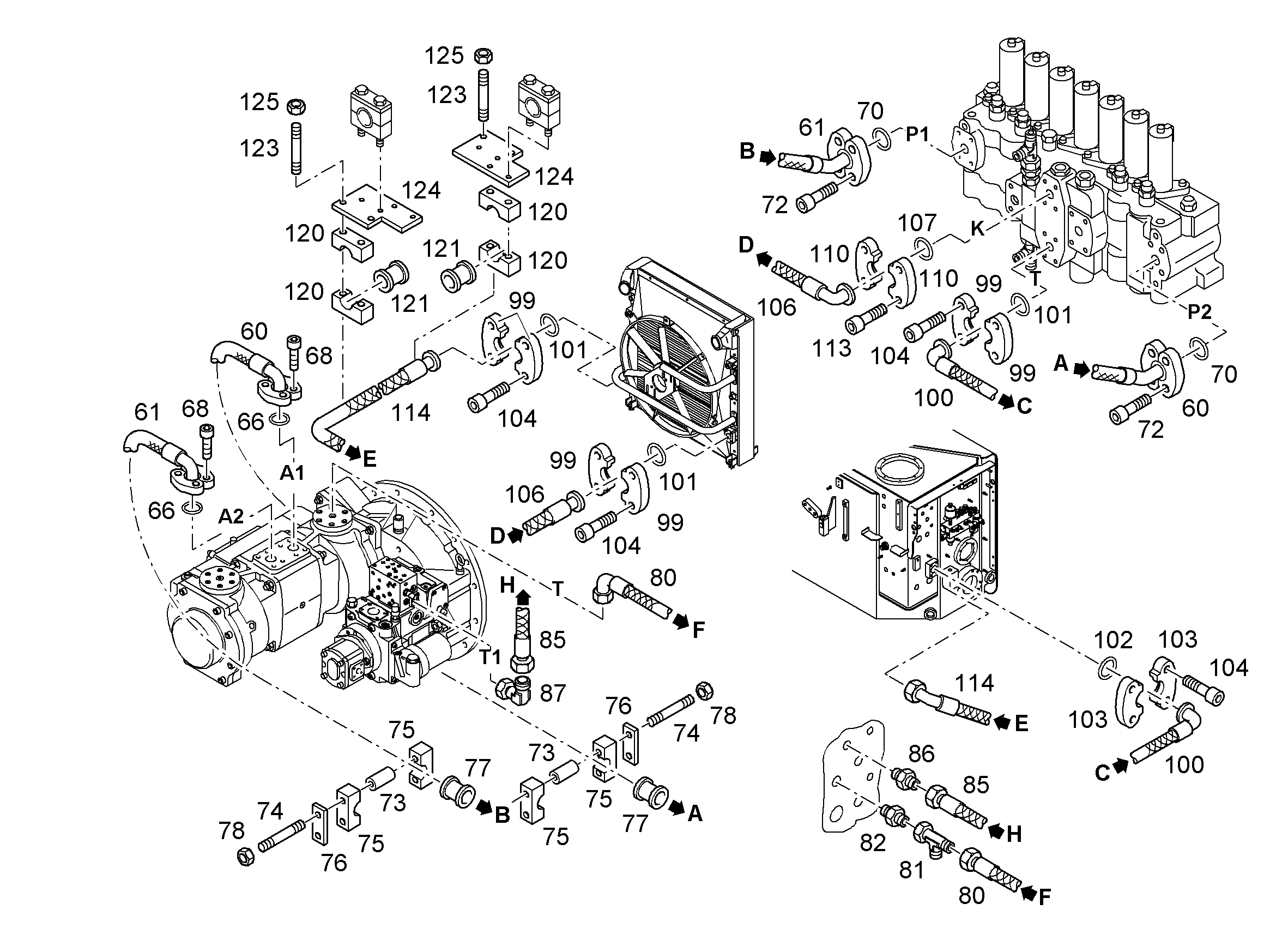 ШЛАНГ 16X550 7409455 LIEBHERR