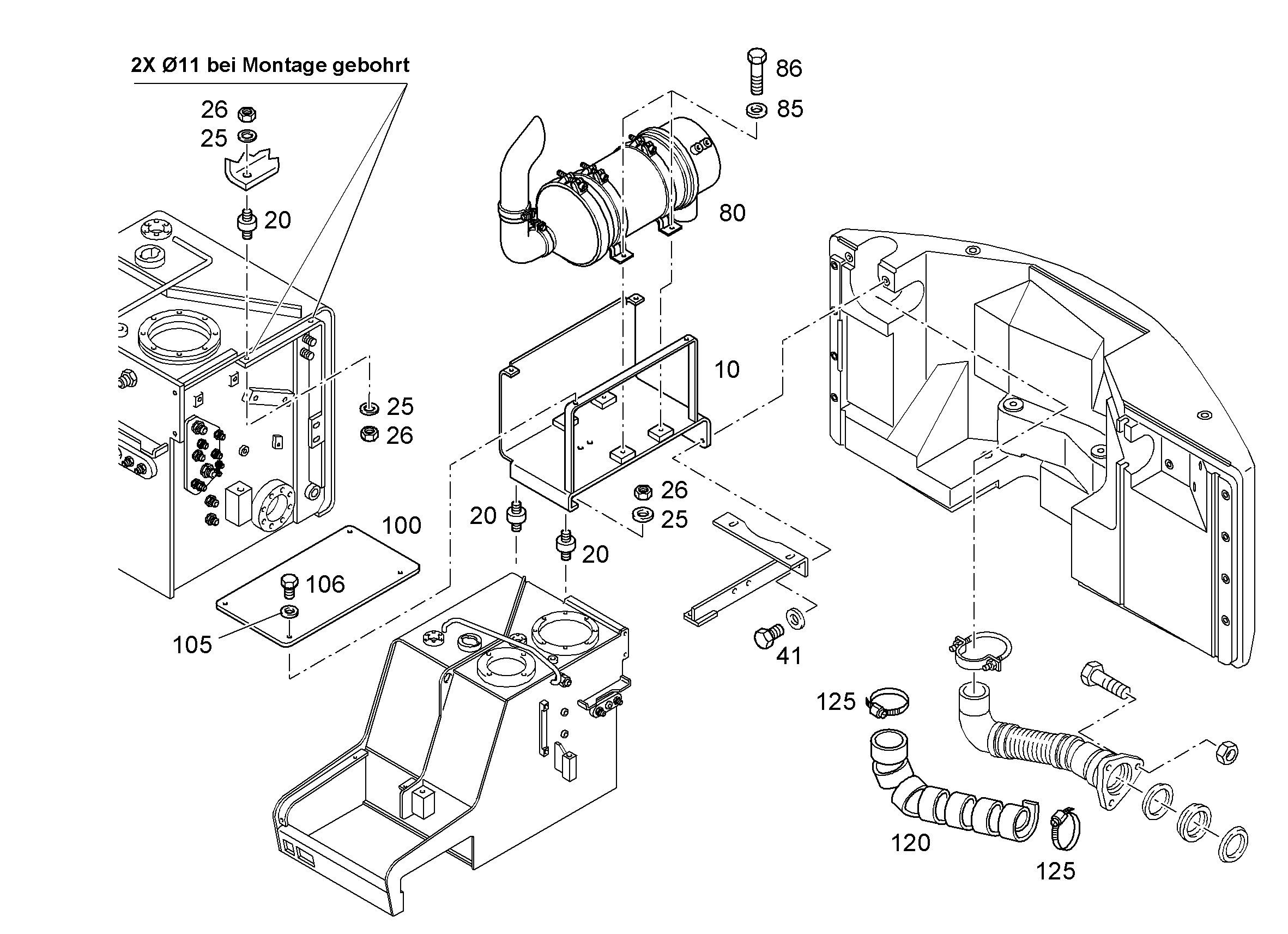 ФИЛЬТР МИКРОЧАСТИЦ 10009481 LIEBHERR