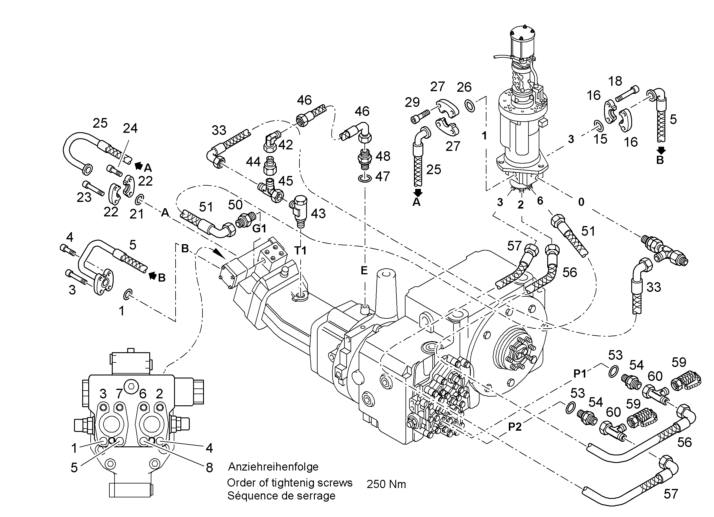 ШЛАНГ 25X1150 10018024 LIEBHERR
