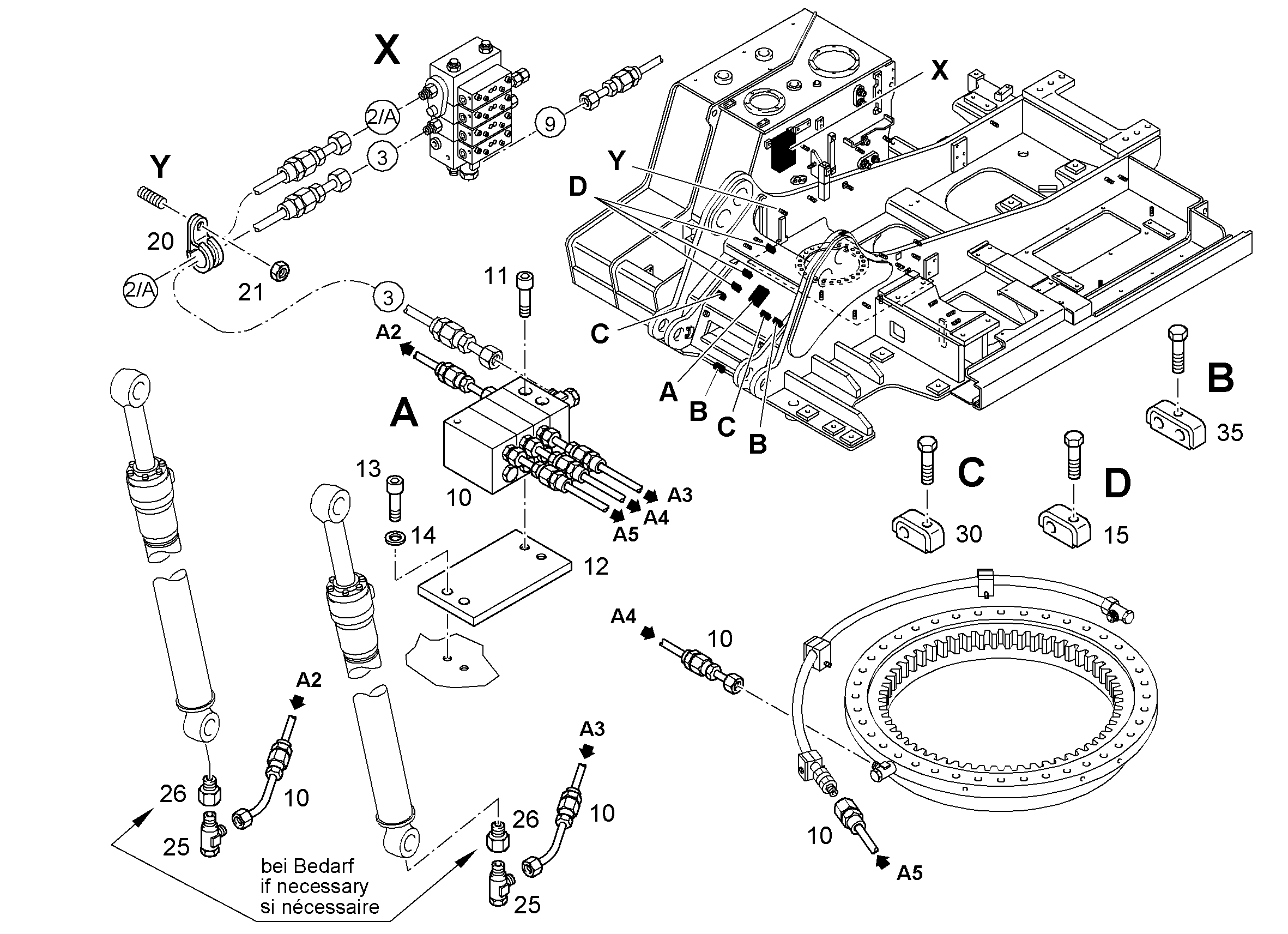 РАСПРЕДЕЛИТЕЛЬ MX-F 3/4 10012844 LIEBHERR