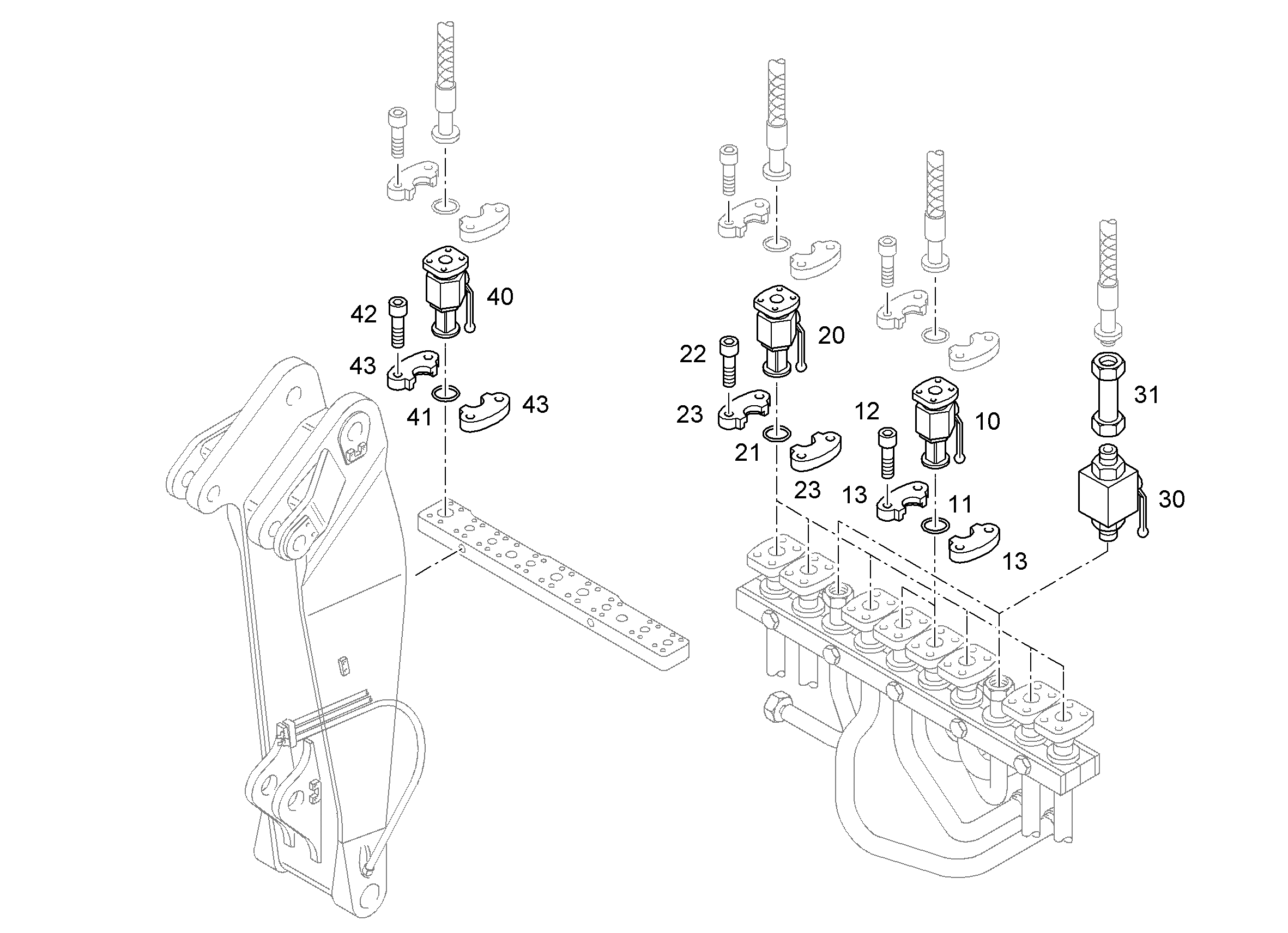 КРАН ЗАПОРНЫЙ ШАРОВОЙ 10013817 LIEBHERR