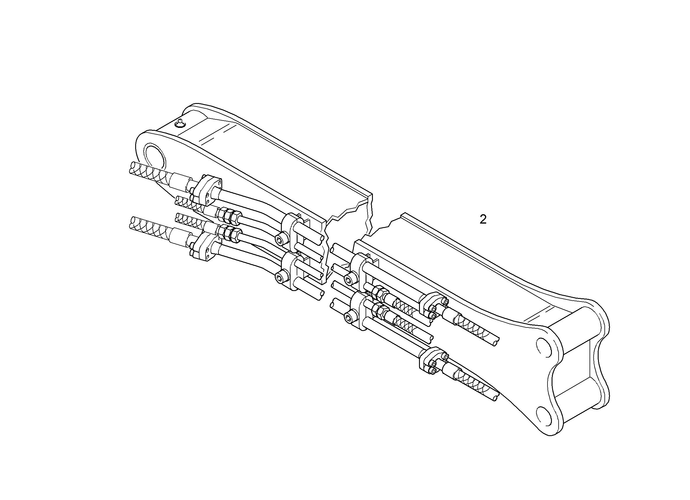 ДОПОЛНЕНИЕ ГРЕЙФЕРА 3000MM 9005156 LIEBHERR