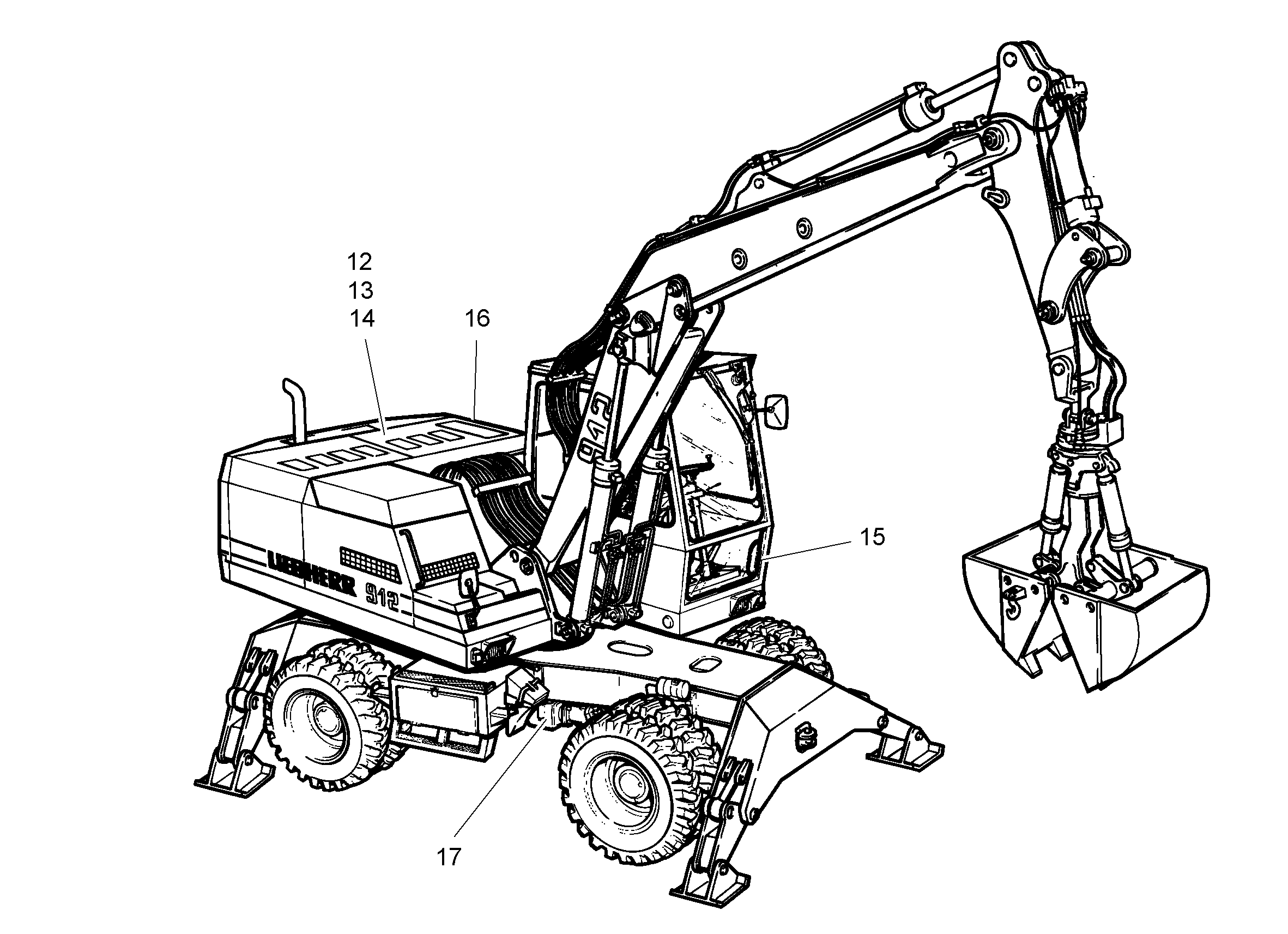 РЕГУЛИРОВАНИЕ ДЛИНЫ ХОДА 9137977 LIEBHERR