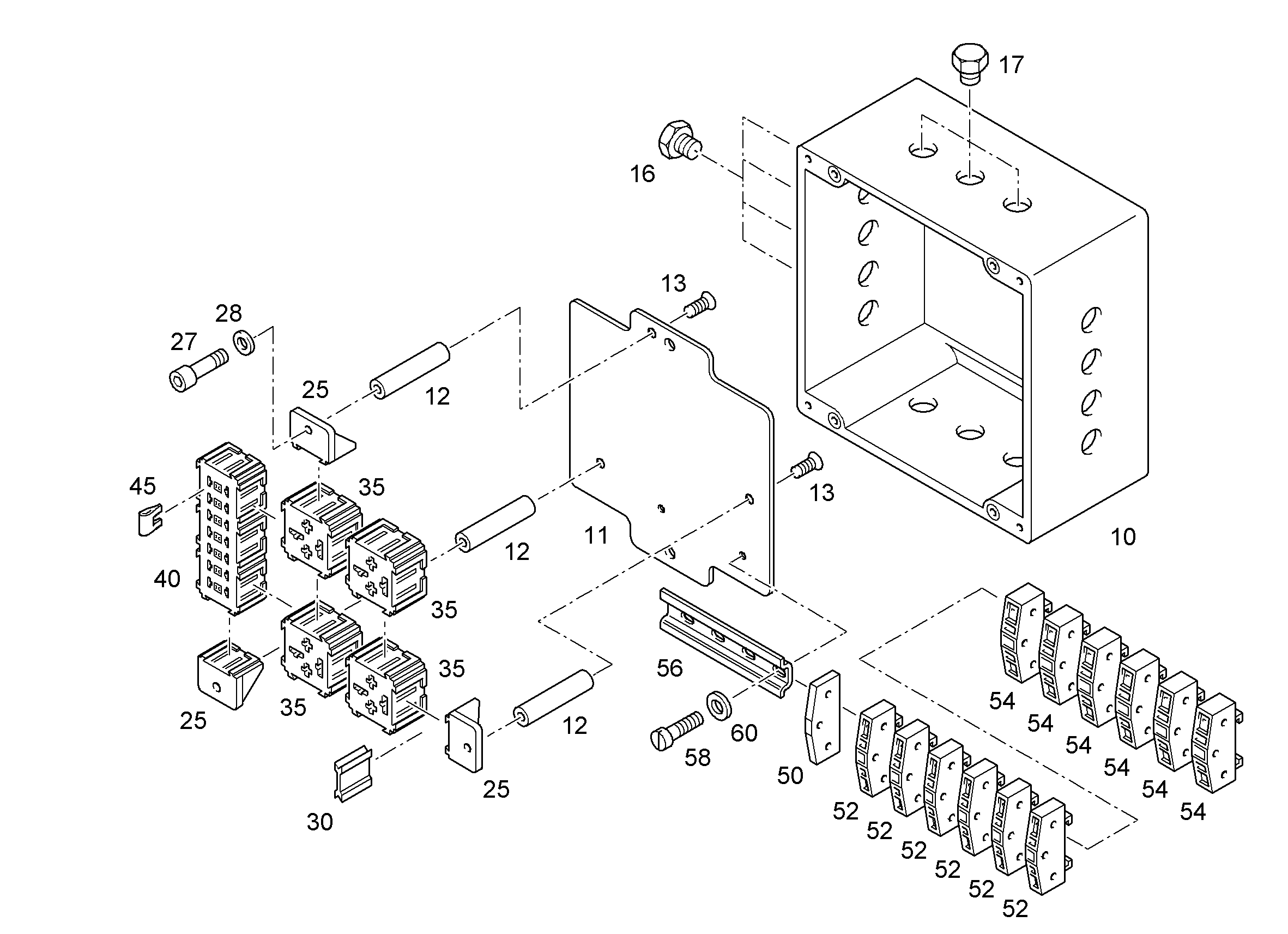 ЗАЖИМ ПРИСОЕДИНИТЕЛЬНЫЙ 2 mm²/2,5 mm² 10014909 LIEBHERR
