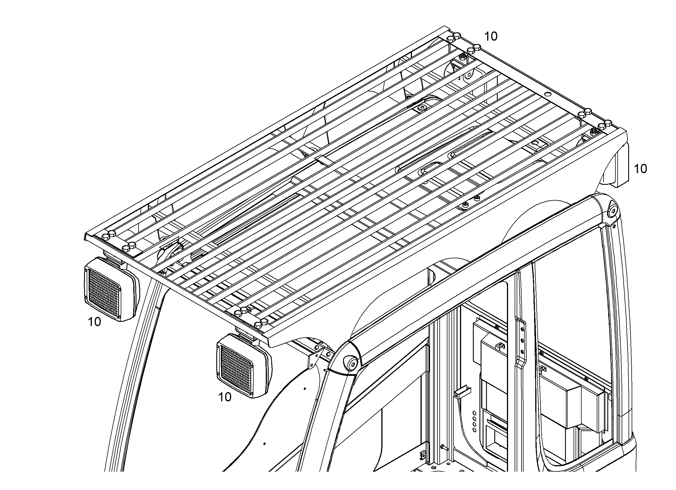 ПРОЖЕКТОР ДОПОЛНИТЕЛЬНЫЙ 9281352 LIEBHERR