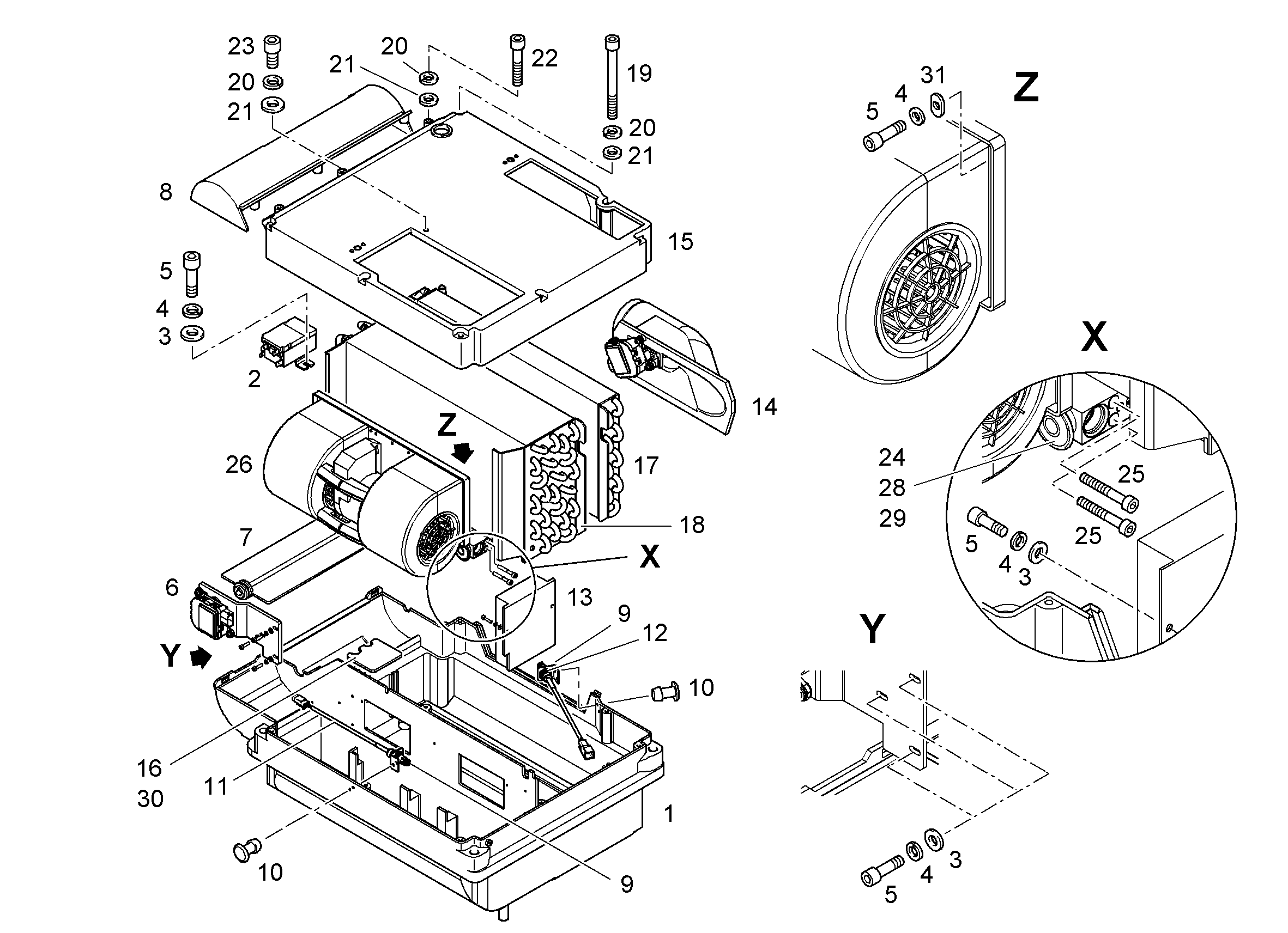 МОНТАЖНЫЙ КОМПЛЕКТ СЦЕПКИ 10828550 LIEBHERR