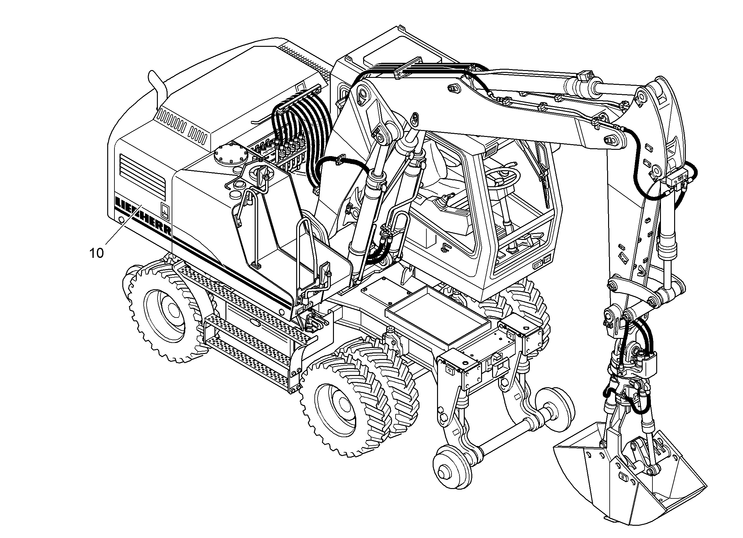 ВСПОМ.АВТОНОМНЫЙ ЗАПУСК 9283392 LIEBHERR