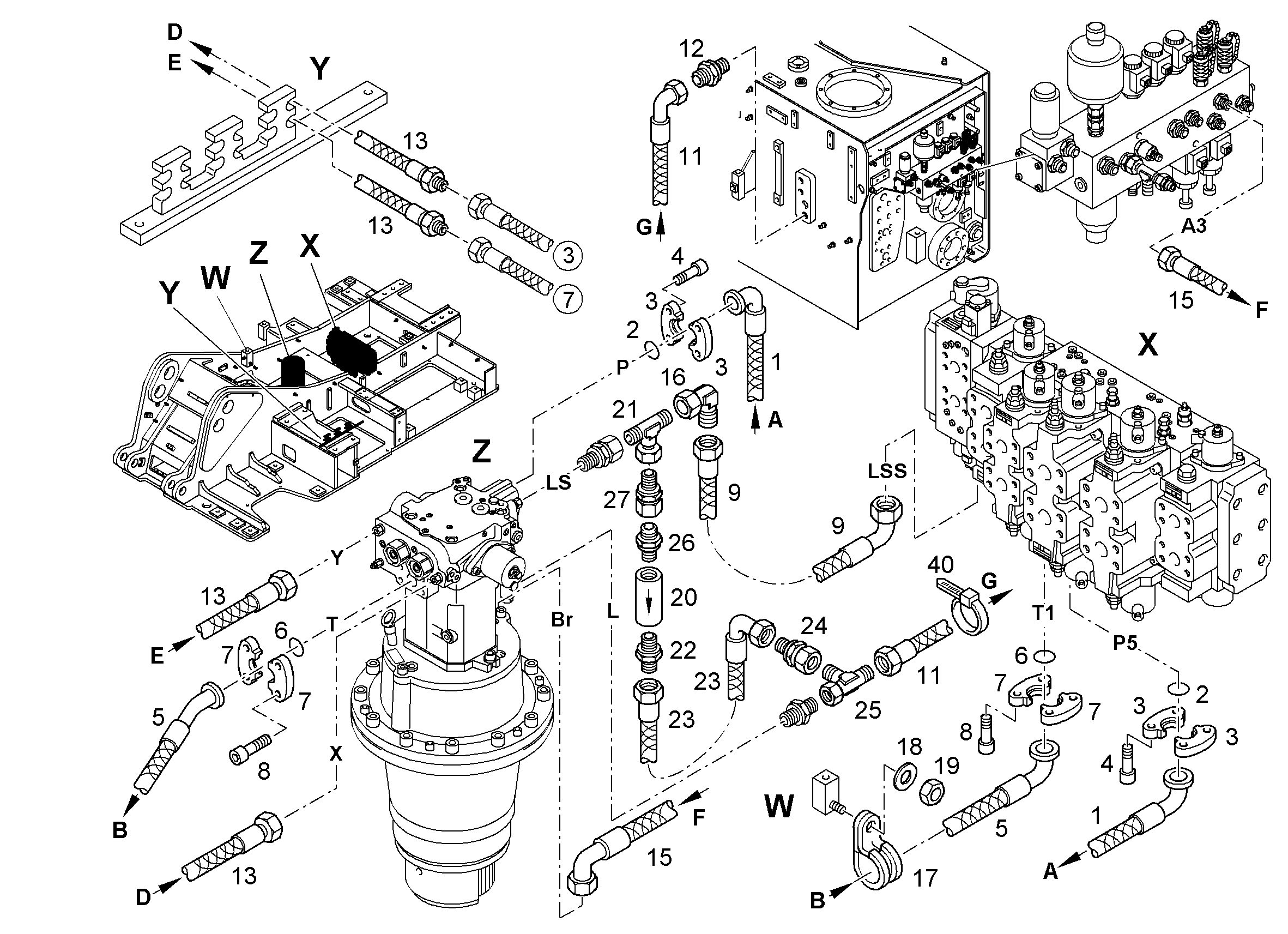 ШЛАНГ 25X1150 10035651 LIEBHERR