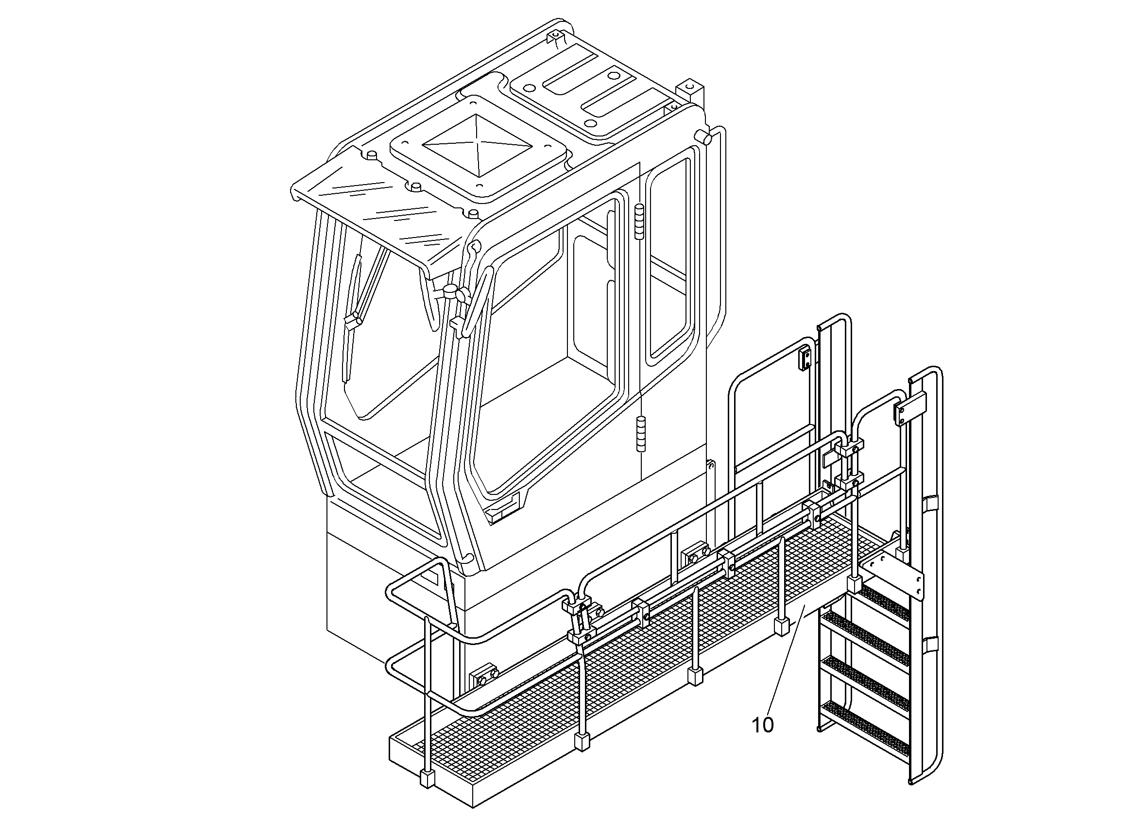 ПЛАТФОРМА 9284517 LIEBHERR