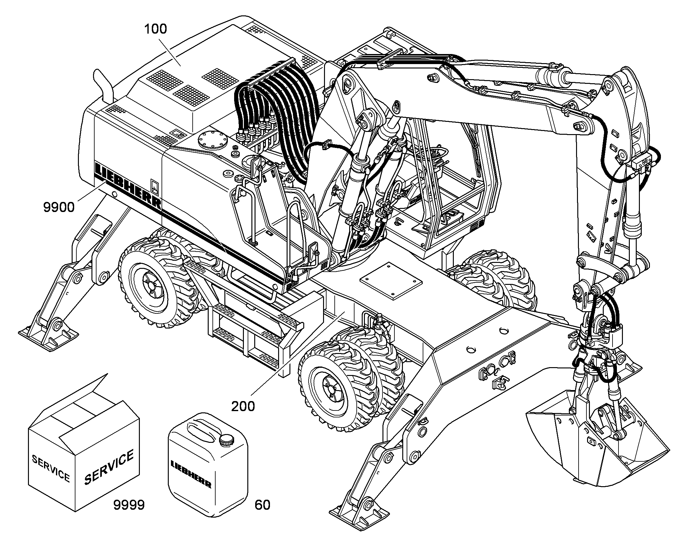 ТАБЛИЧКИ 9282210 LIEBHERR