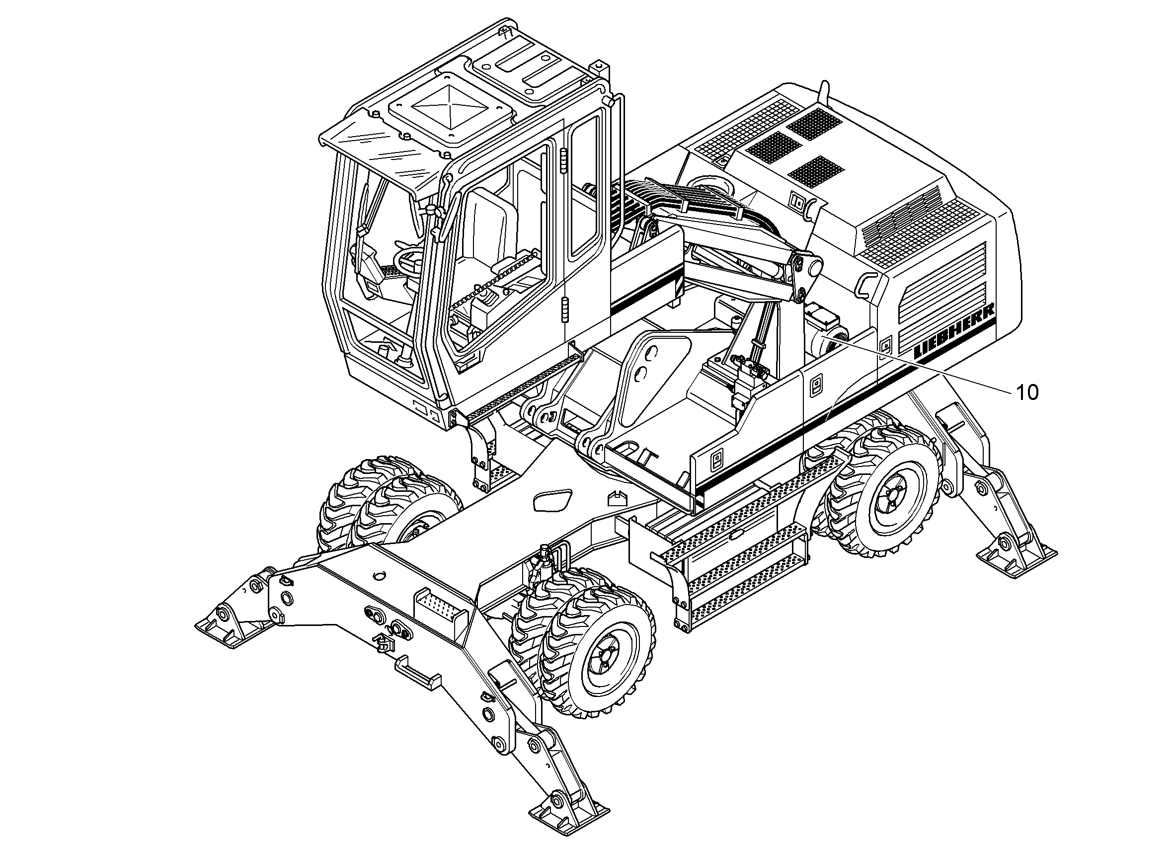 ДОПОЛНЕНИЕ-ГЕНЕРАТОРНАЯ УСТ. 10KW 9285317 LIEBHERR