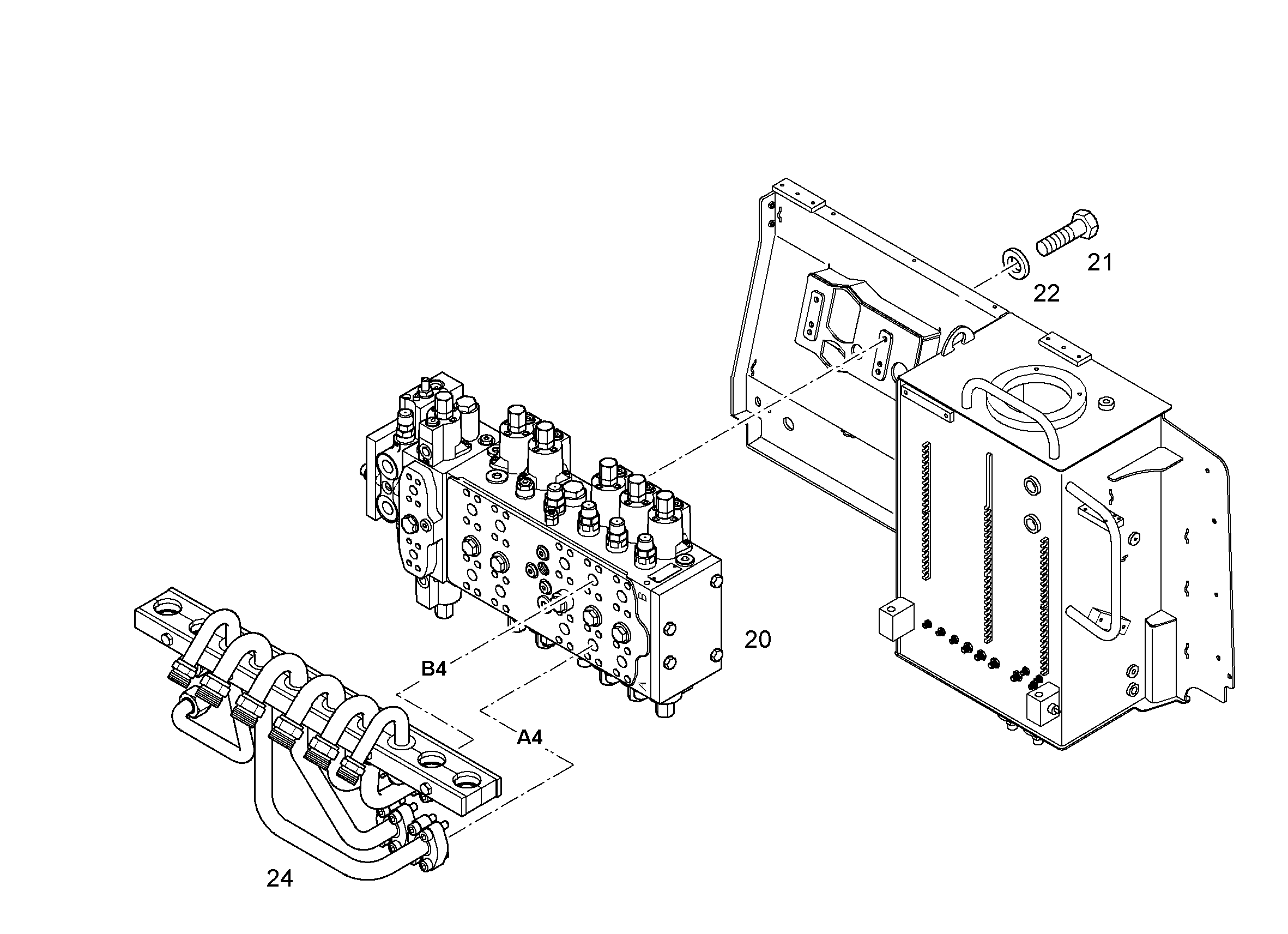 БЛОК УПРАВЛЕНИЯ 10024635 LIEBHERR