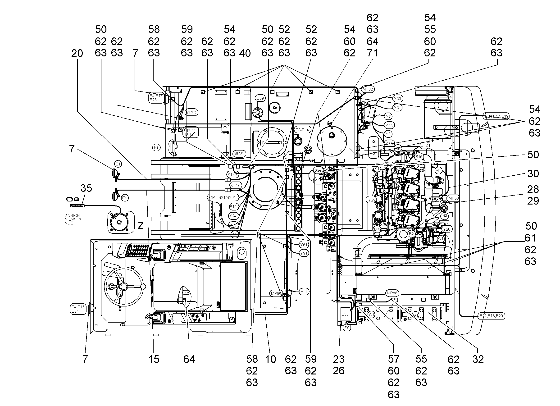 ПРОЖЕКТОР ДОПОЛНИТЕЛЬНЫЙ 9916403 LIEBHERR