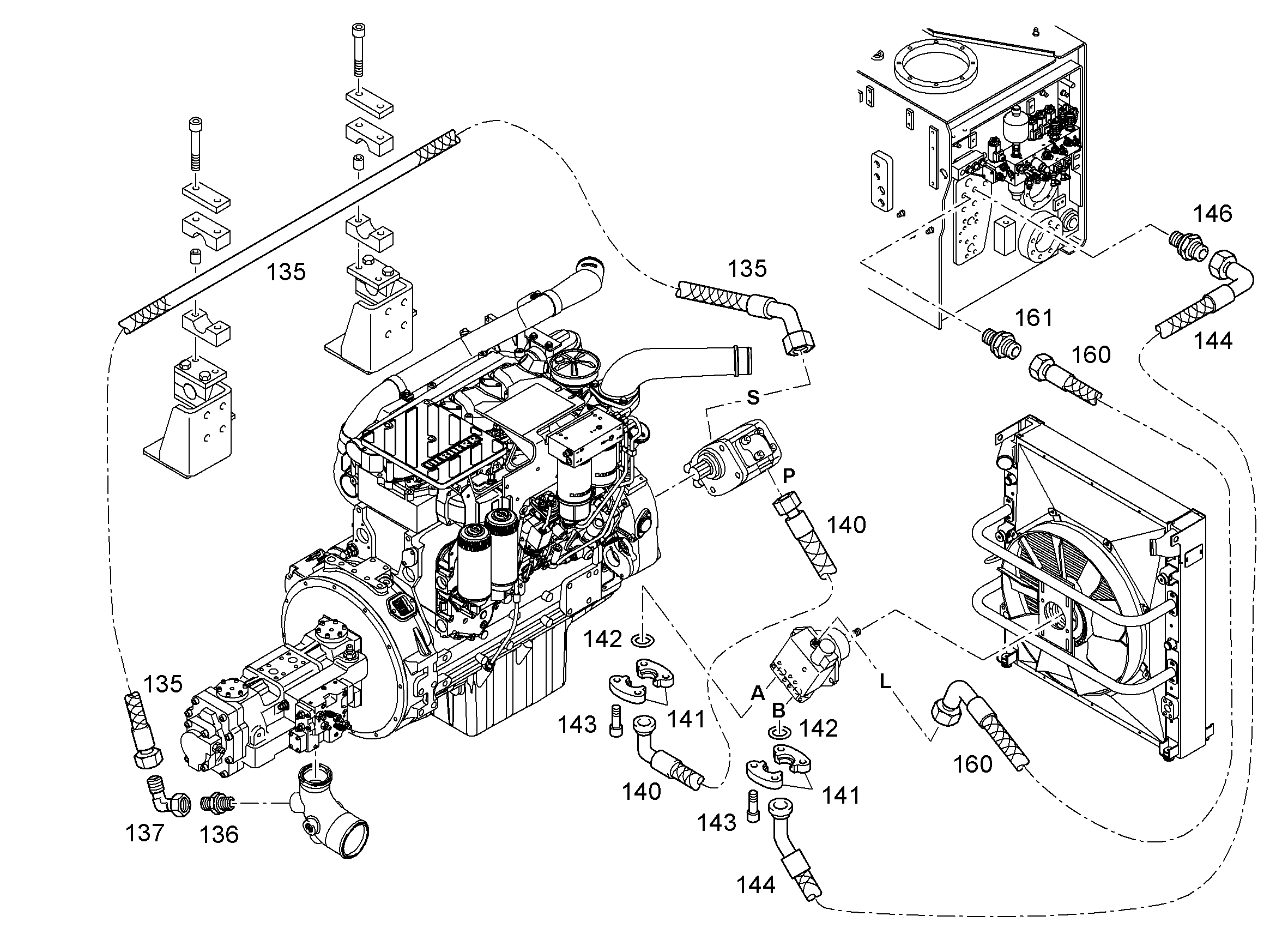 ШЛАНГ 32X1750 10021225 LIEBHERR