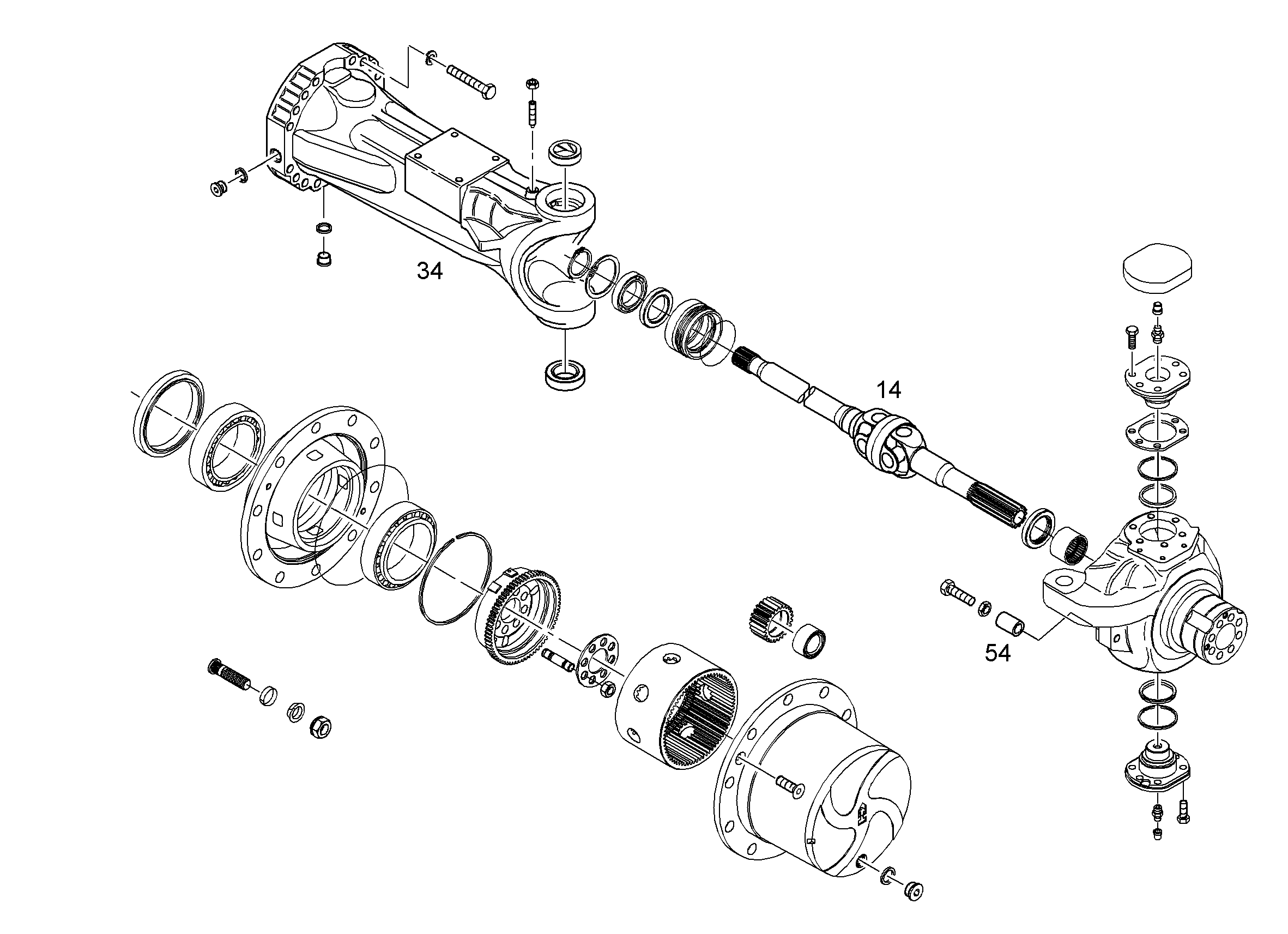 ШАРНИР 10016786 LIEBHERR