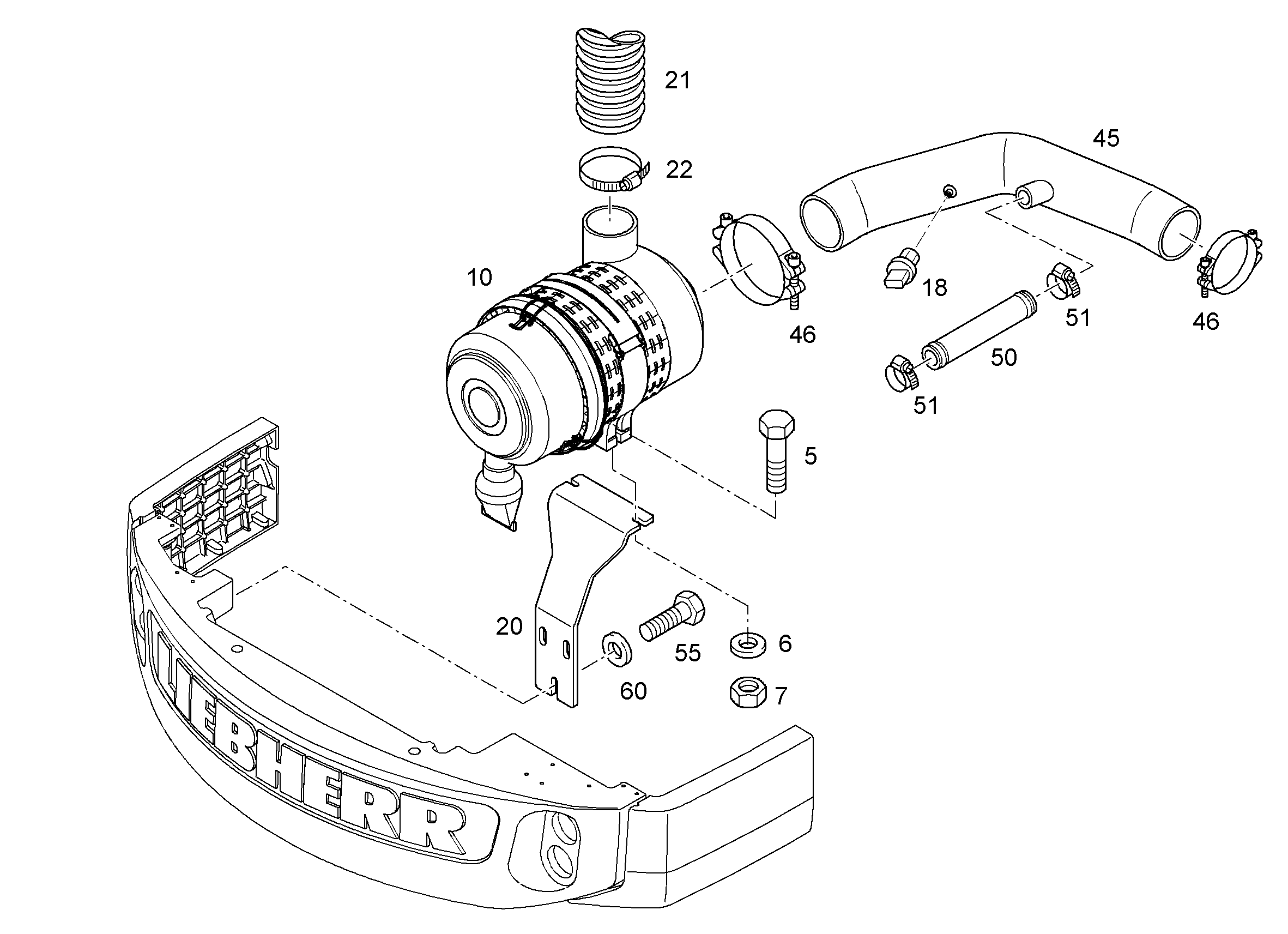 СИЛЬФОН 10294725 LIEBHERR