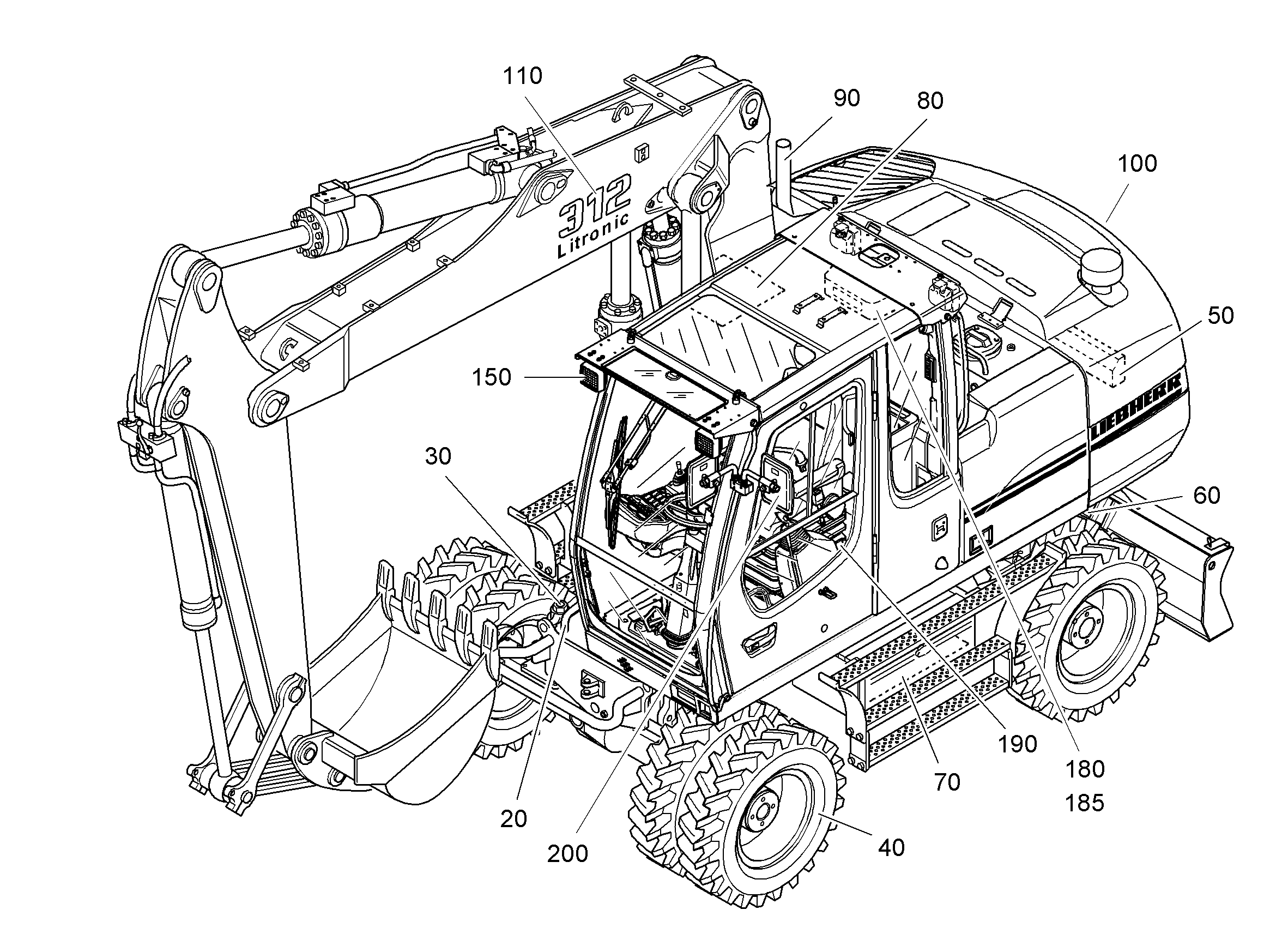 ПОДСТАВКА 9281869 LIEBHERR