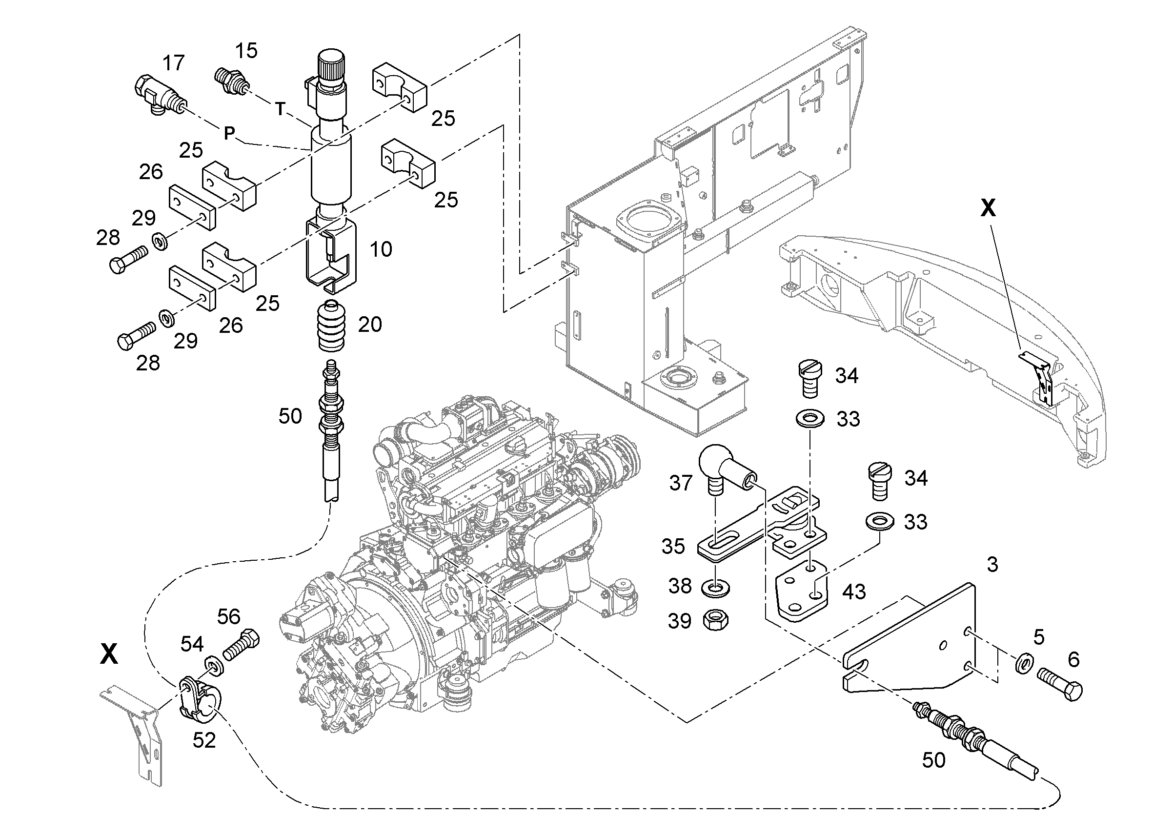 КОНТРУПОР 9286033 LIEBHERR