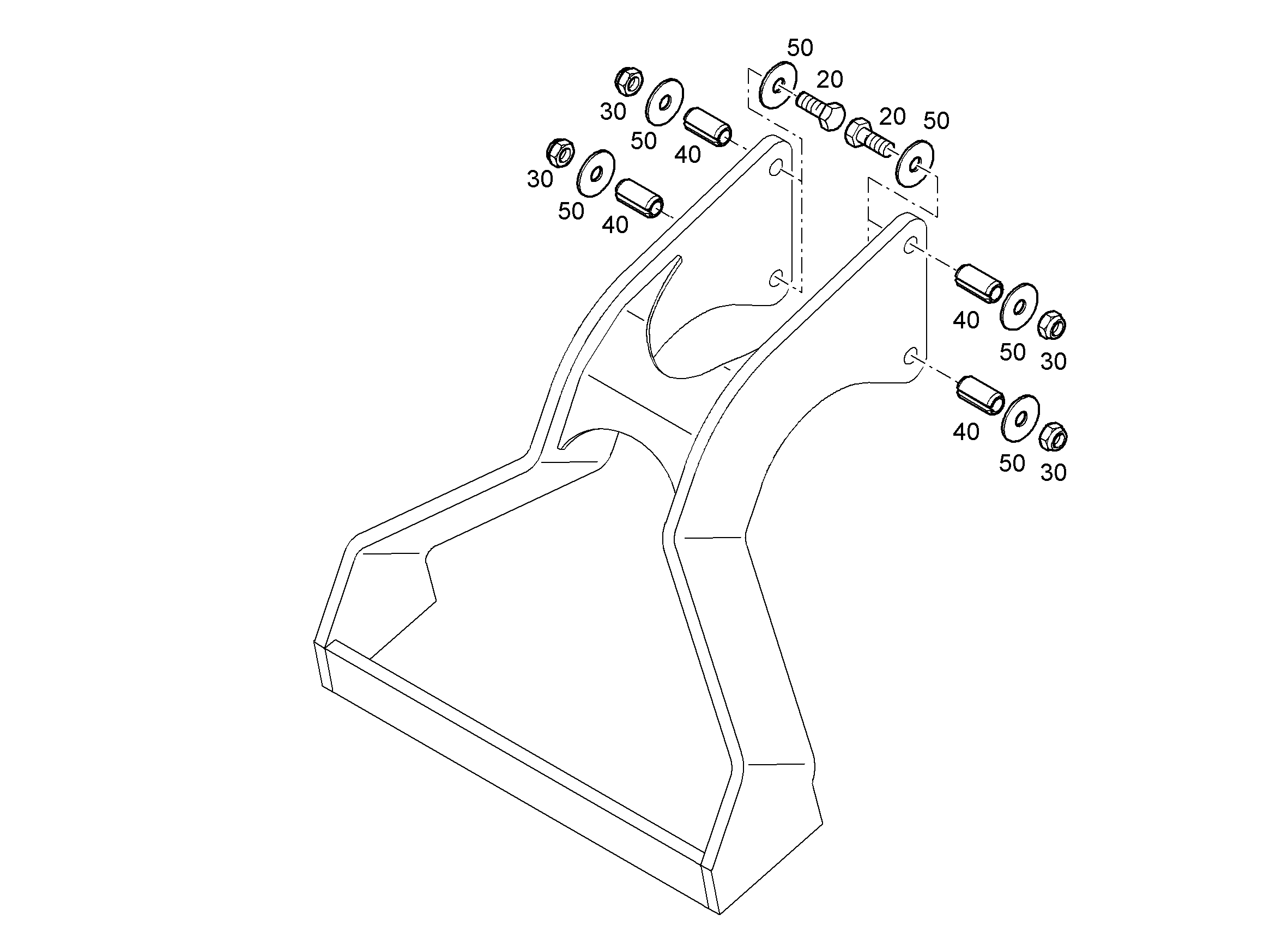 ШТИФТ ТЯЖЕЛЫЙ ЗАЖИМНОЙ 24X40-S 10028617 LIEBHERR