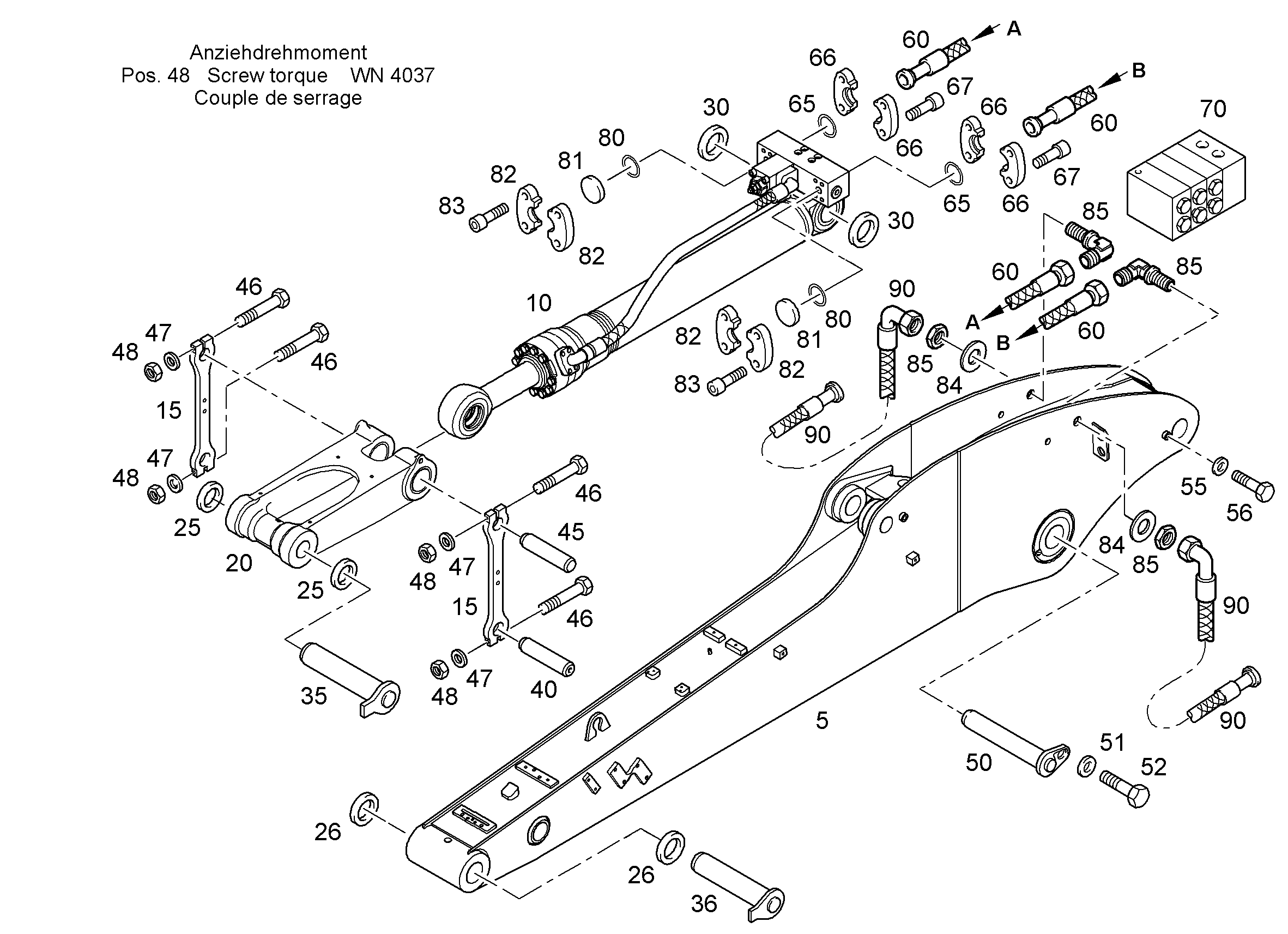 СМАЗОЧНЫЕ ЛИНИИ УСТАНОВКА 9286766 LIEBHERR