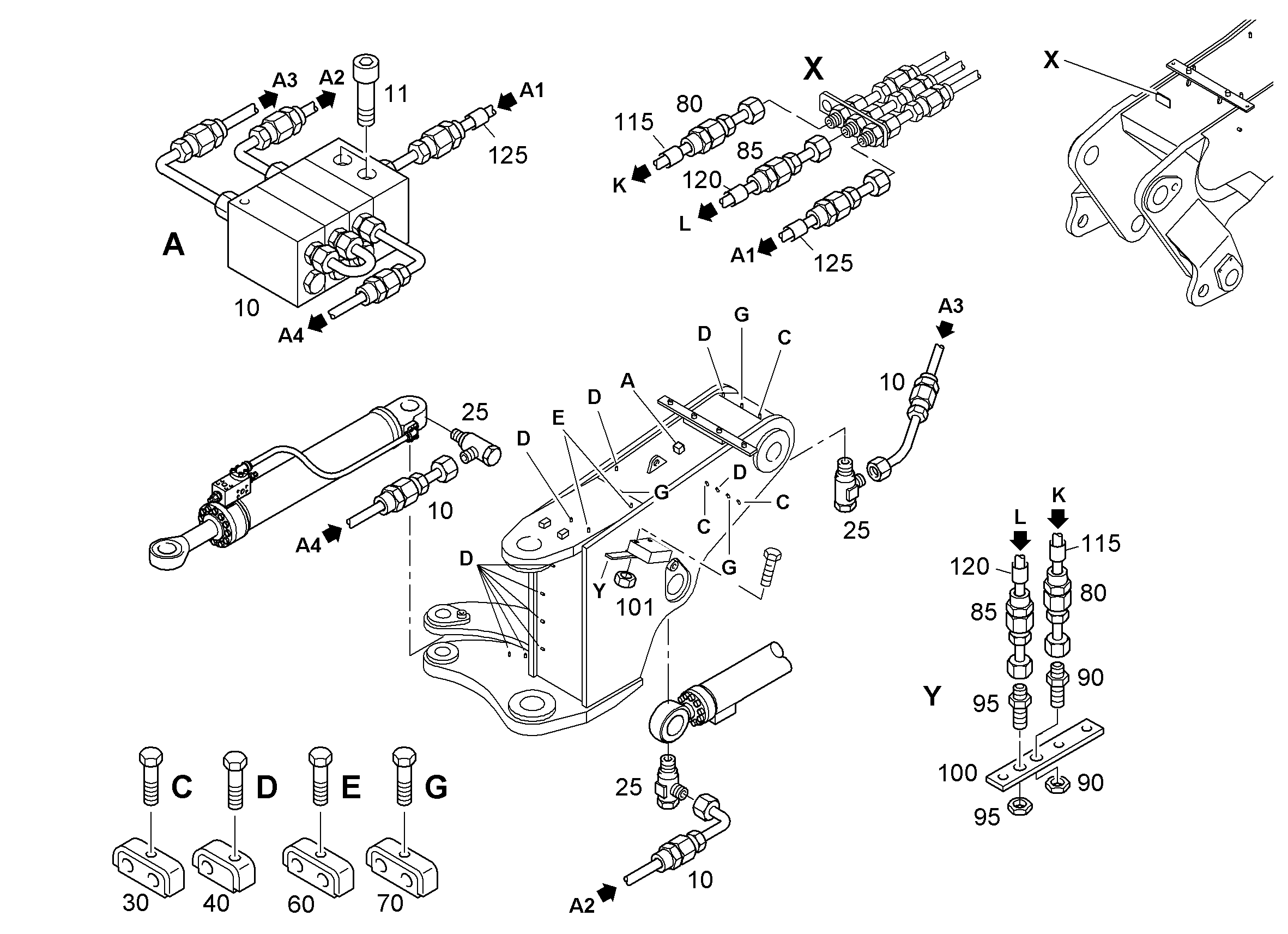 РАЗДЕЛИТЕЛЬНЫЙ ЛИСТ 8X30X180 9580338 LIEBHERR