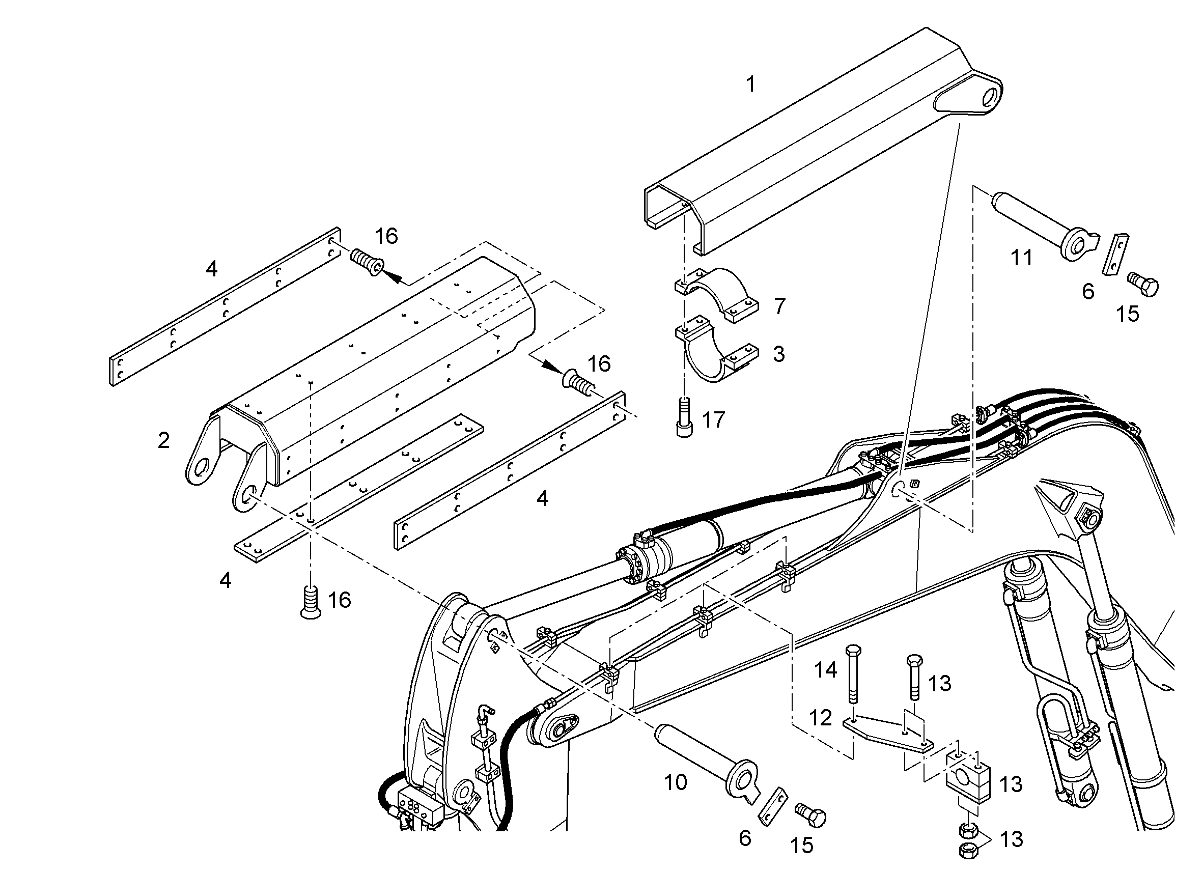 ПЛАНКА НАПРАВЛЯЮШАЯ 9288942 LIEBHERR