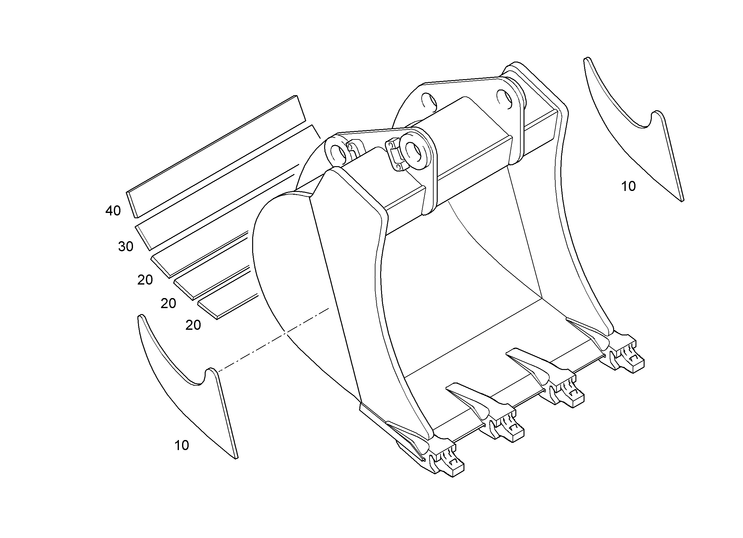 ПЛАНКА ИЗНАШИВАЮЩАЯСЯ 10X100X675 9582275 LIEBHERR