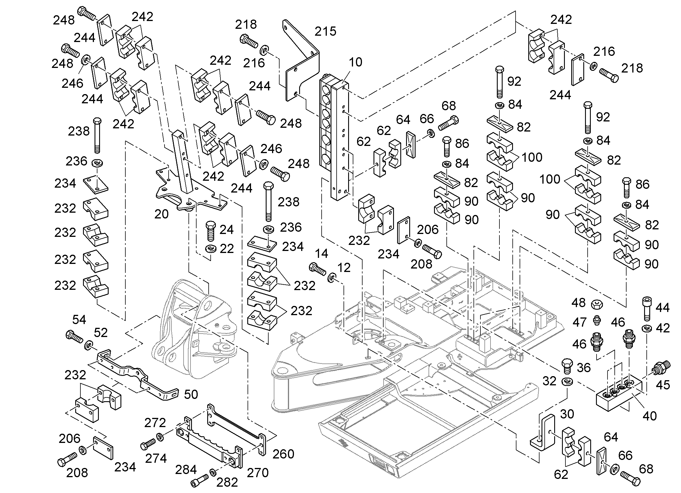 СКОБА G 9288758 LIEBHERR